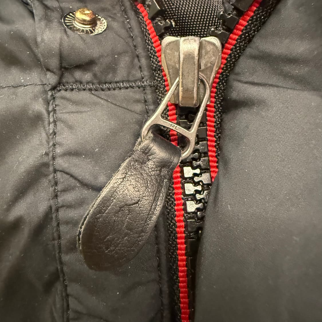 폴로 랄프로렌 네이비 레드 빅포니 usa 숏패딩  상품이미지8