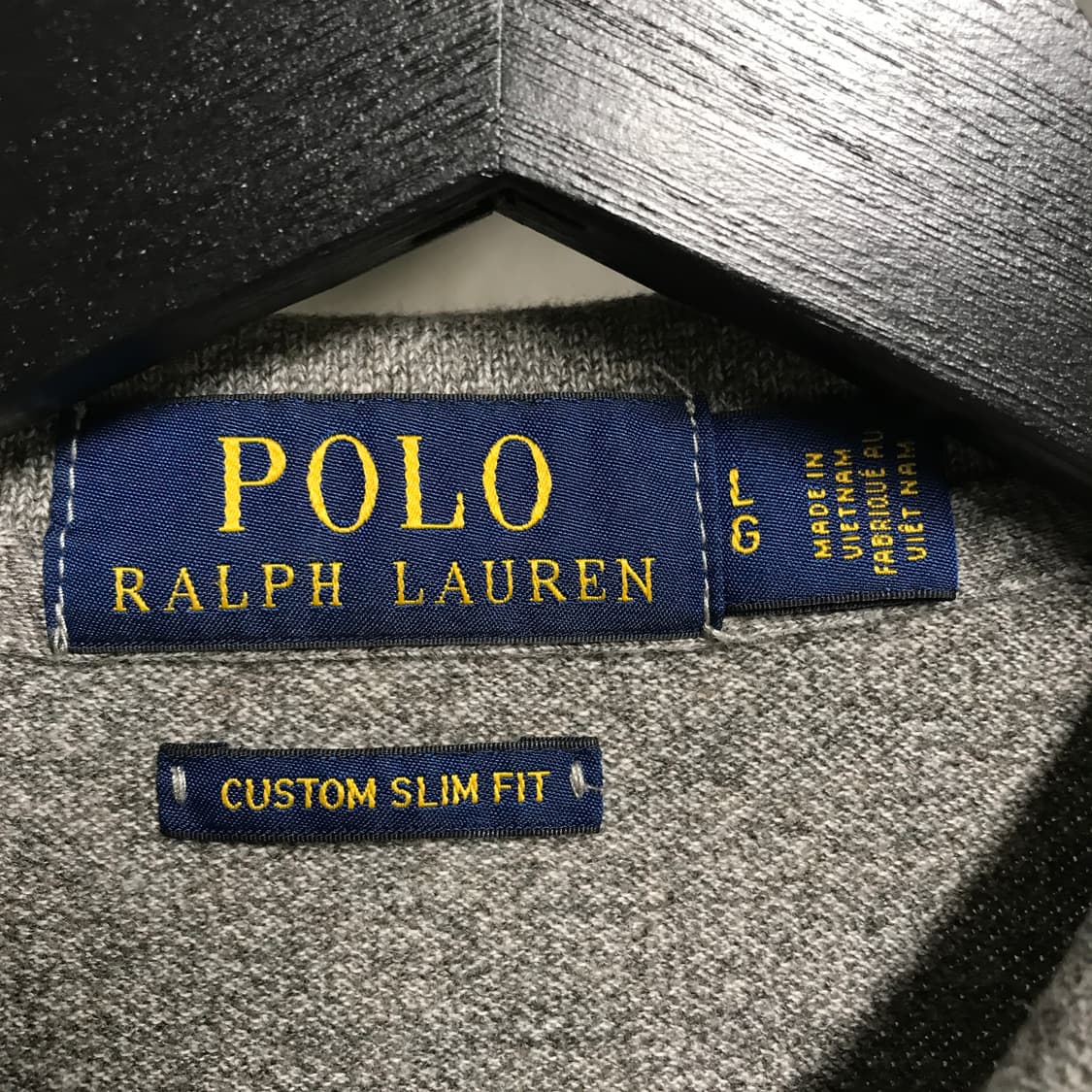 폴로 랄프로렌 PK 긴팔 카라티 그레이 L 상품이미지5