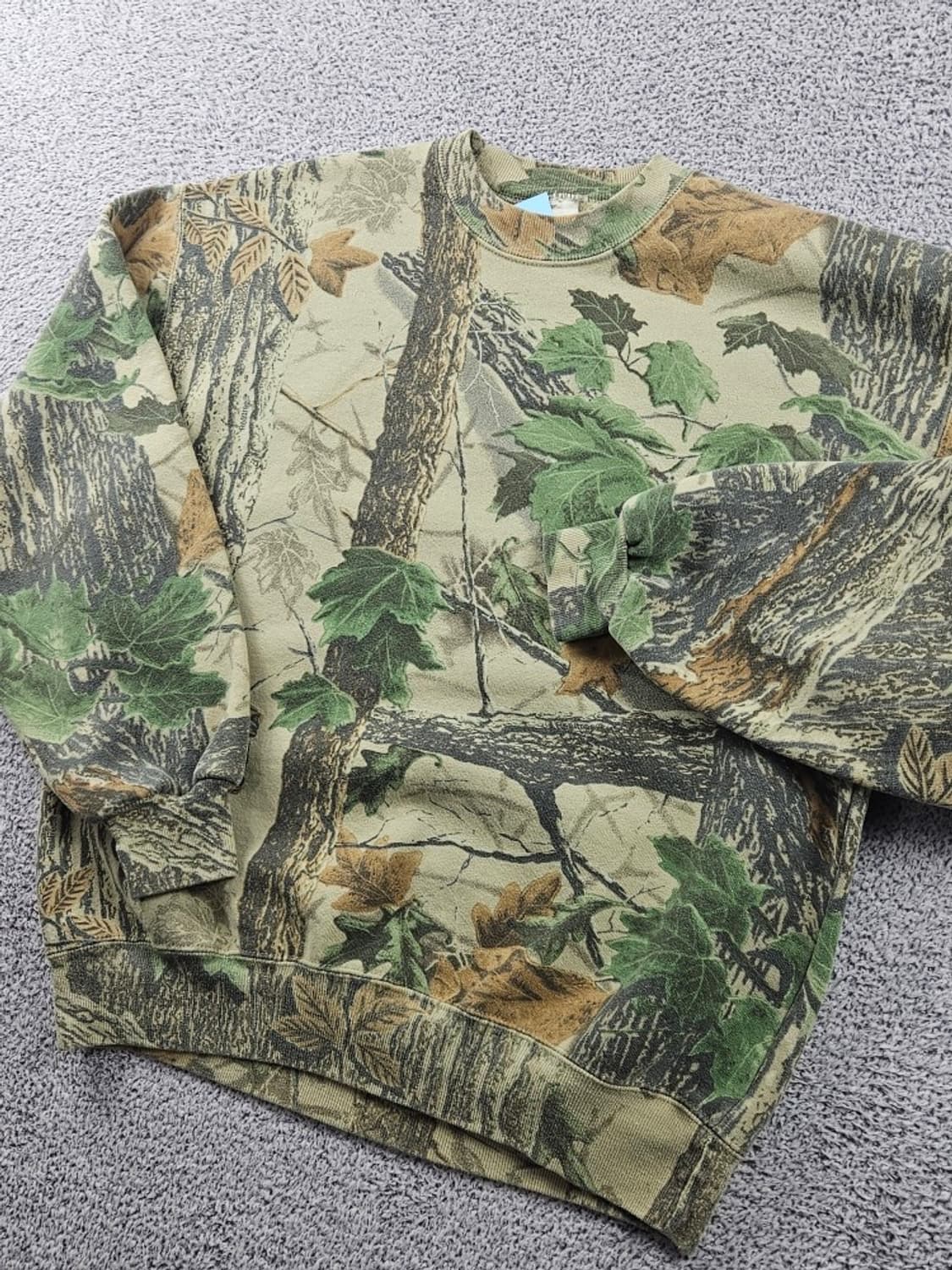 U.S.A 리얼트리 패턴 스웻 맨투맨 ( 상세설명참조 ) / 10694 상품이미지6