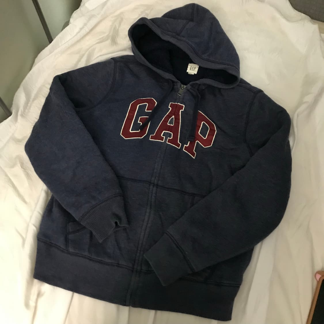 GAP 갭 포도 양털 후드집업 상품이미지3