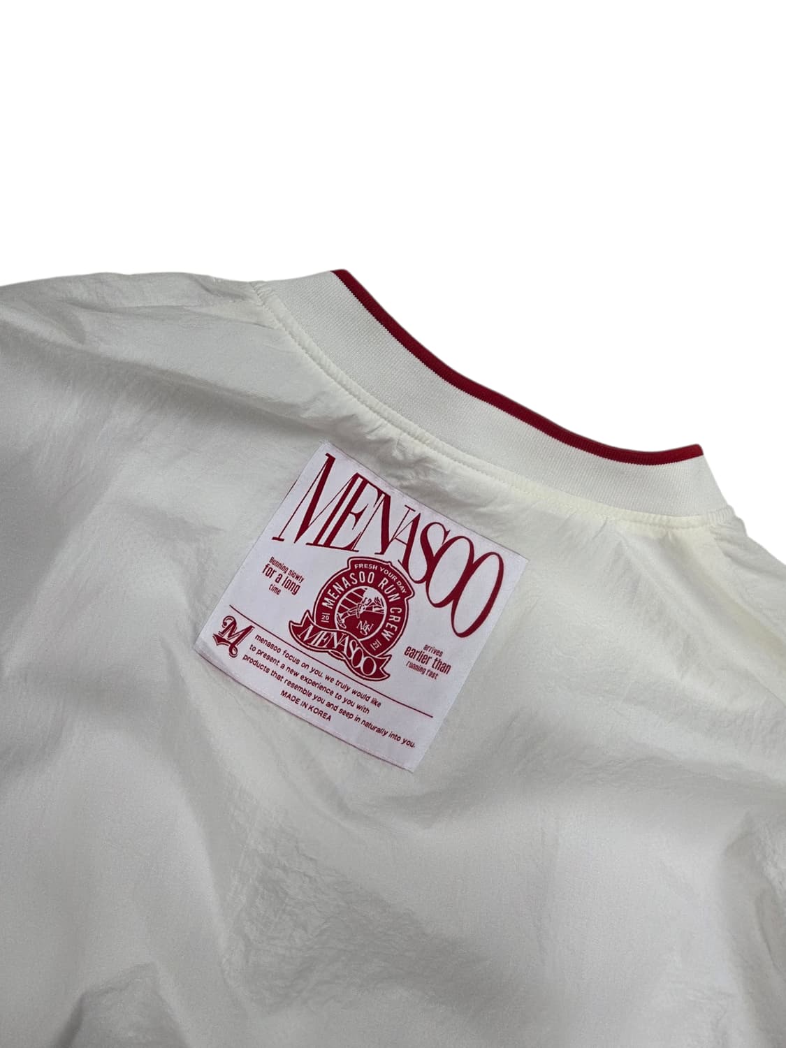 MENASOO 미나수 나일론 바람막이 맨투맨 F 상품이미지4