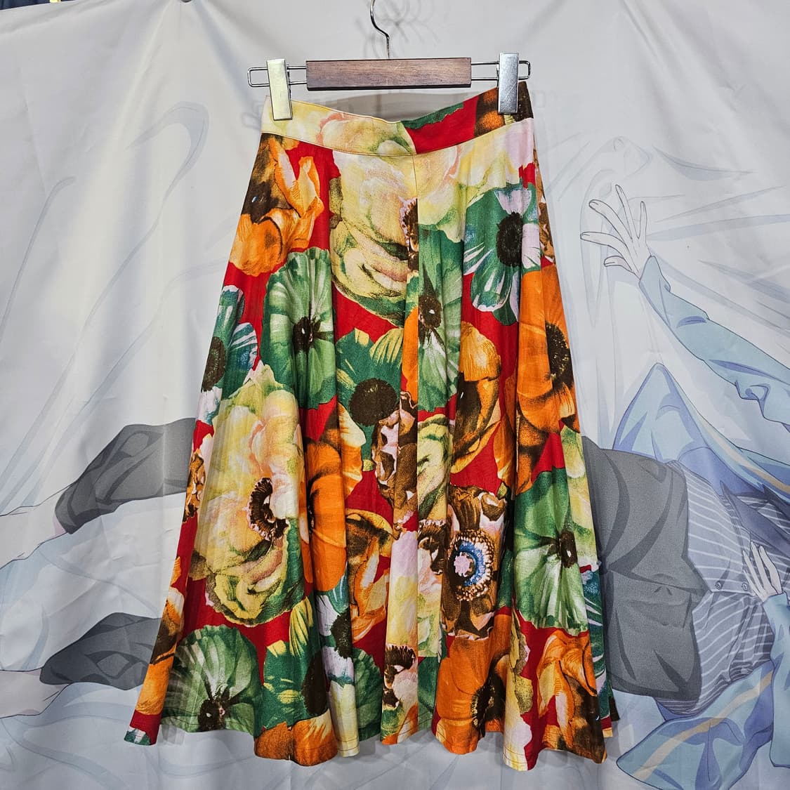 KENZO 겐조  린넨 스커트 상품이미지7