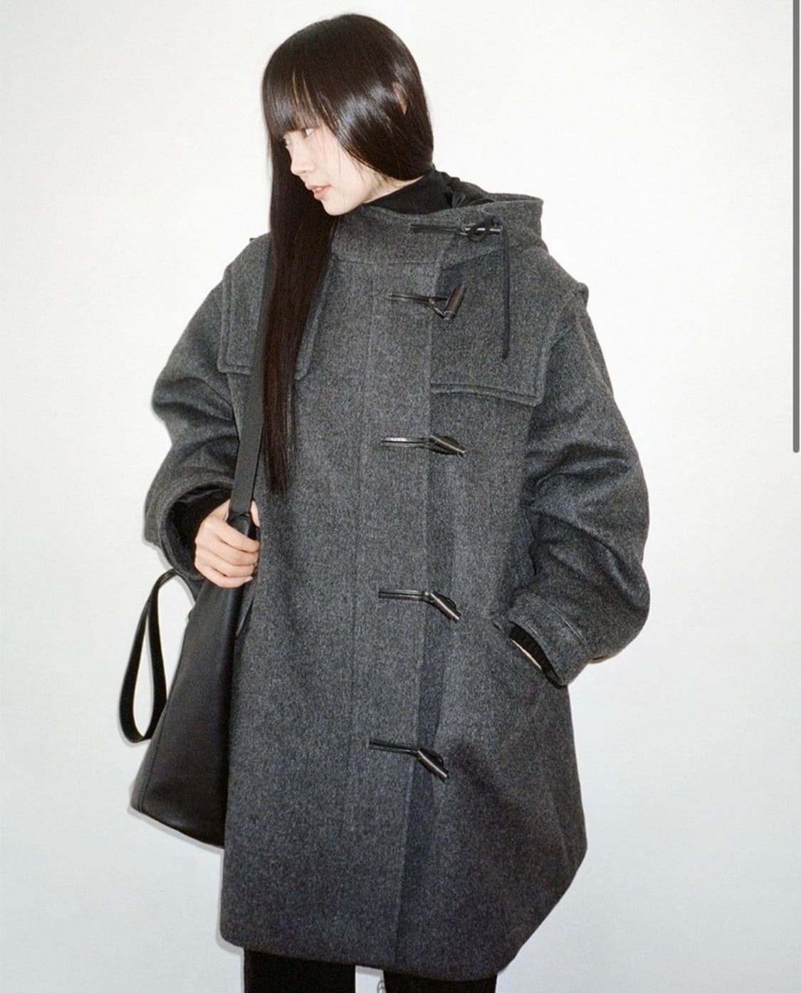 Lfm 후디드 더플 코트 상품이미지1