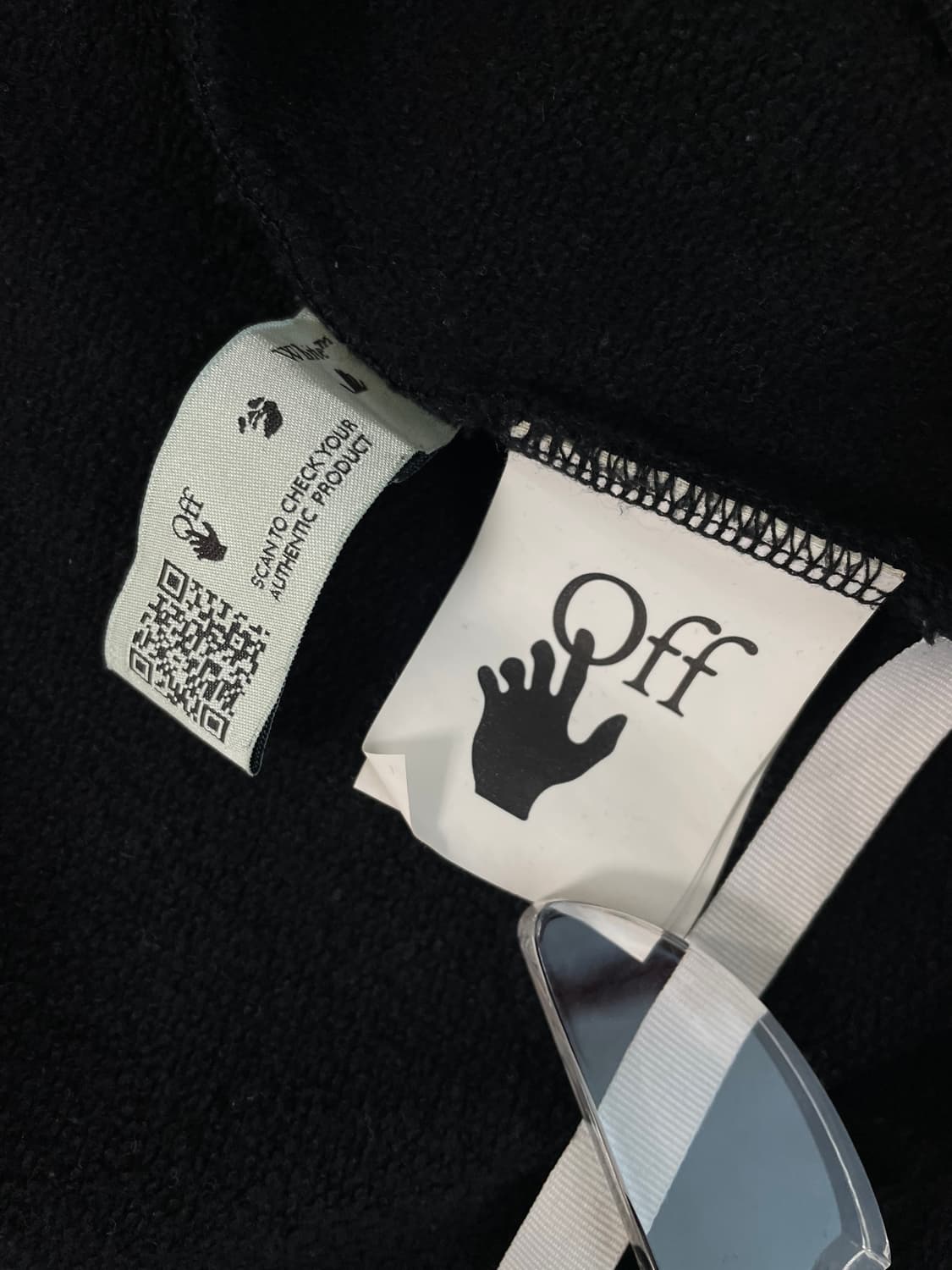 [XL] 오프화이트 파스칼 스켈레톤 후드 티 상품이미지10