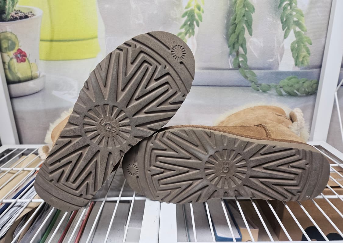 어그 부츠 여성방한부츠 230 체스트넛 양가죽 숏부츠 LB75 상품이미지5