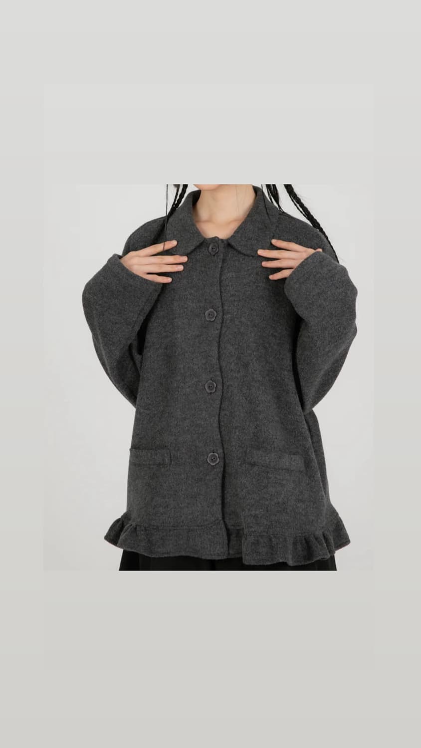 나이엔 플라켓 가디건자켓 상품이미지1