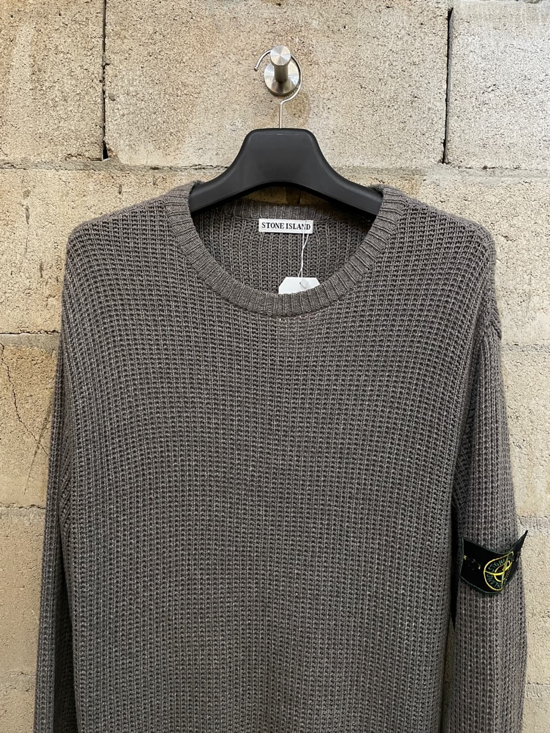 스톤 아일랜드 그린 엣지 와펜 니트  상품이미지2