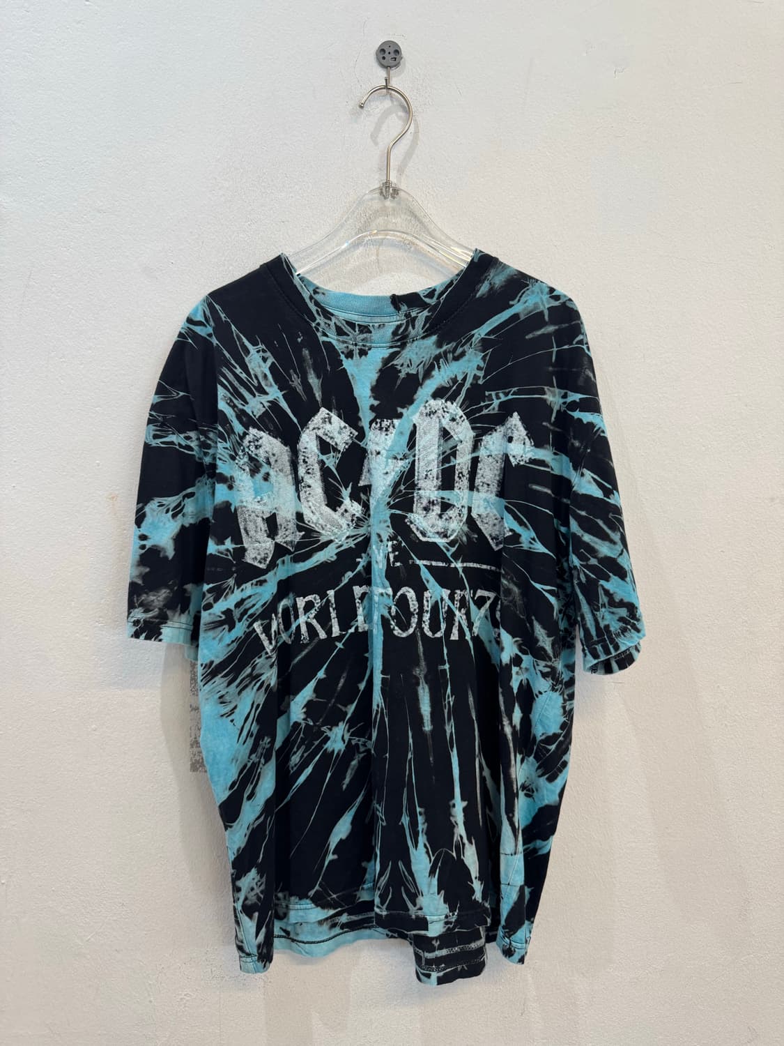 AC/DC tie-dye T-shirt  상품이미지1