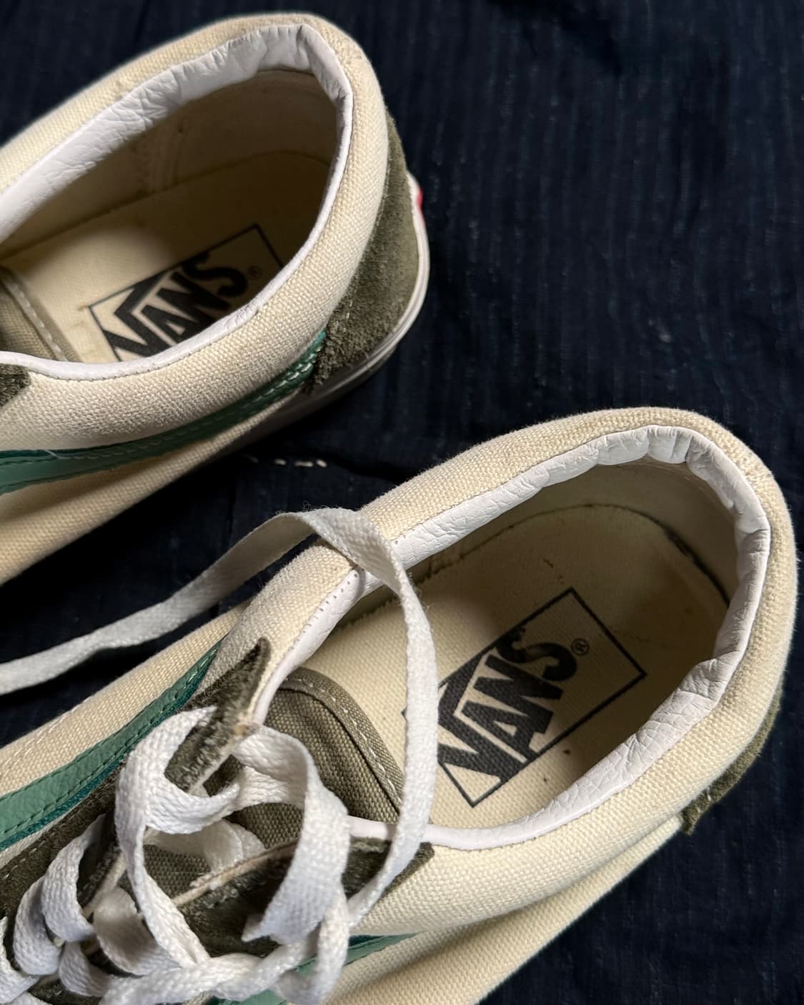 Vans 스타일 36 레트로 스포츠 슈즈 화이트 그린 US8.5 상품이미지4