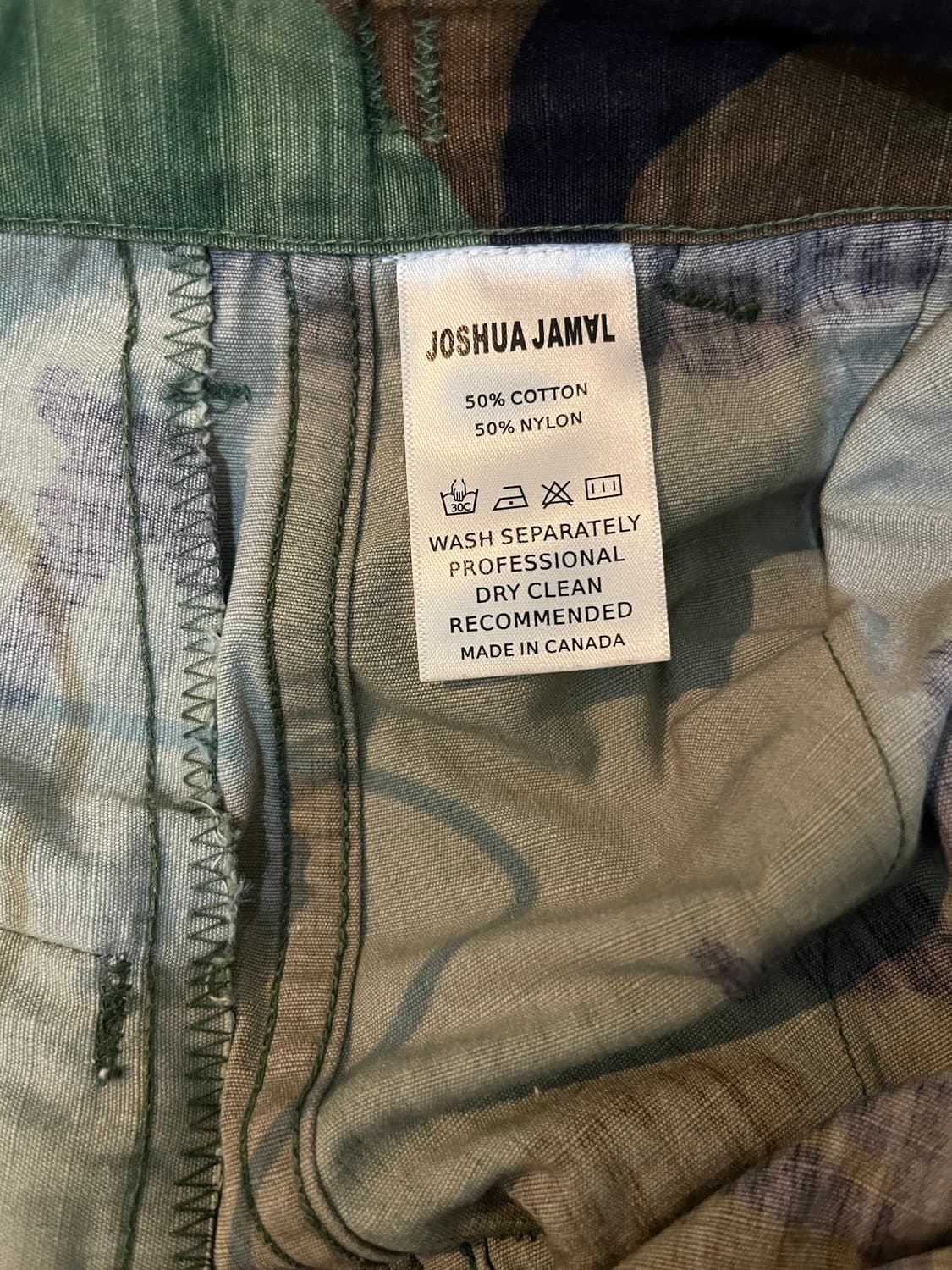 Joshu Jamal NBHD Woodland Camo Shorts 상품이미지6