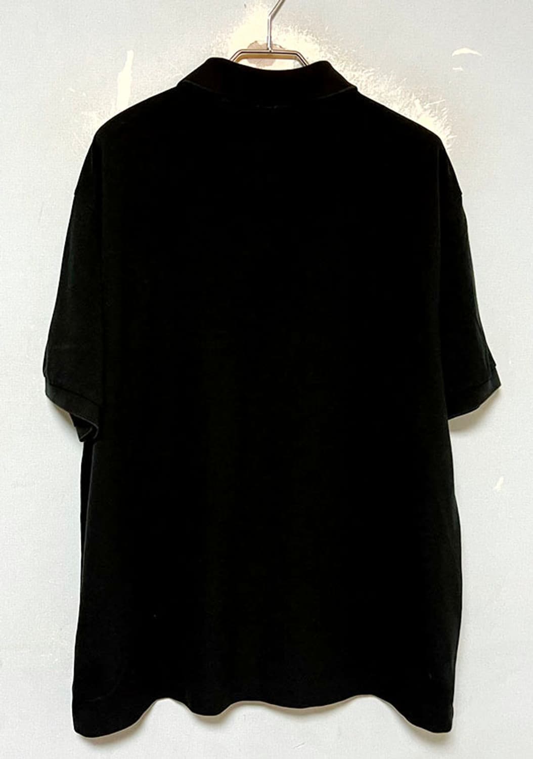 라코스테 남자 반팔티셔츠 페루 카라 캐주얼 클래식핏 블랙 XXL 110 상품이미지2