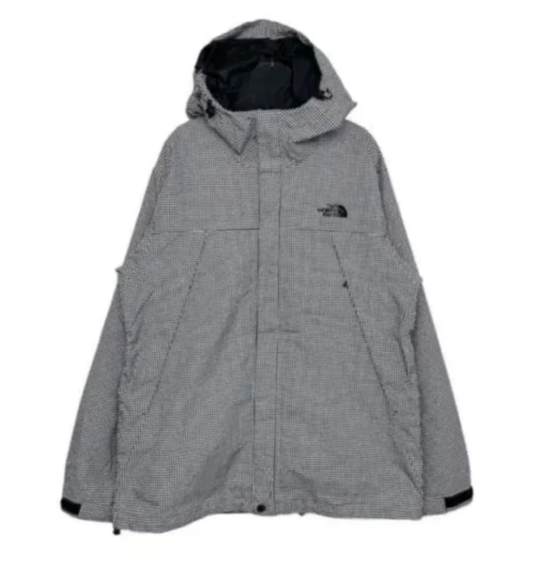 노스페이스 체크 바람막이 경량패딩 자켓 상품이미지3