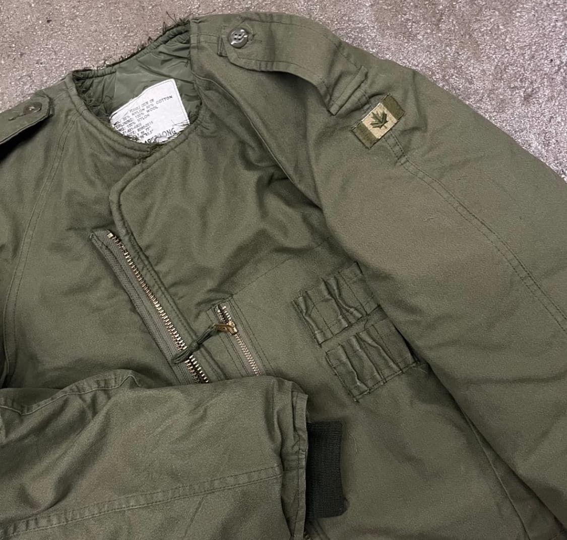 80s 캐나다군 탱커 자켓 105 사이즈 상품이미지7