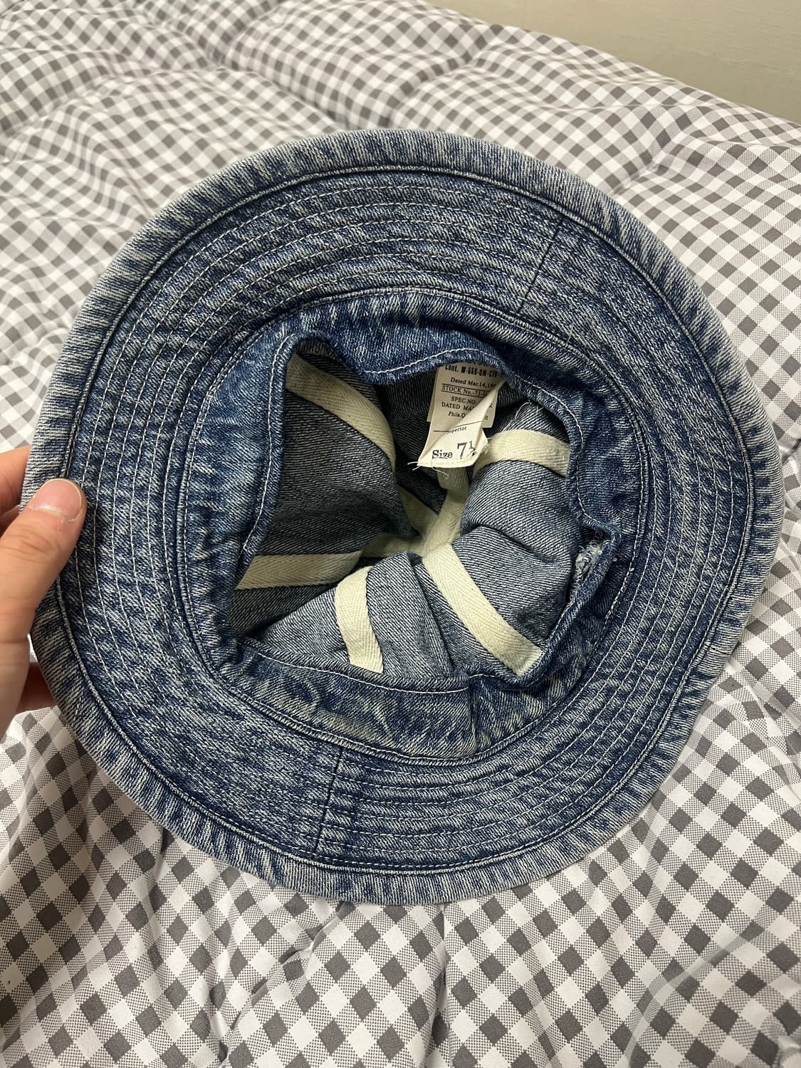 [휴스턴] HOUSTON 6677 Denim Army Hat - Indi 상품이미지2