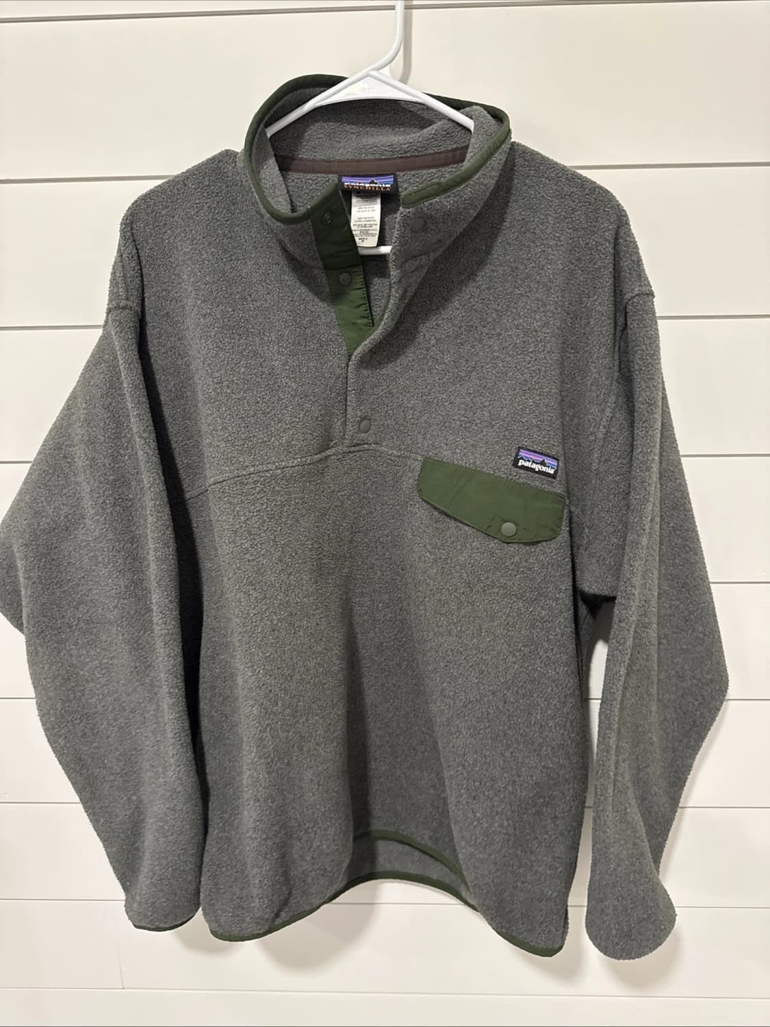 90s 파타고니아 신칠라 스냅-티 플리스 풀오버 상품이미지1