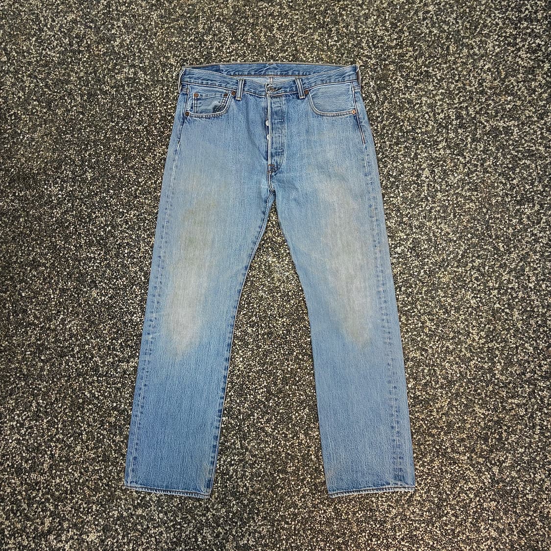 리바이스 501 연청 스트레이트 데님 (35) 상품이미지5