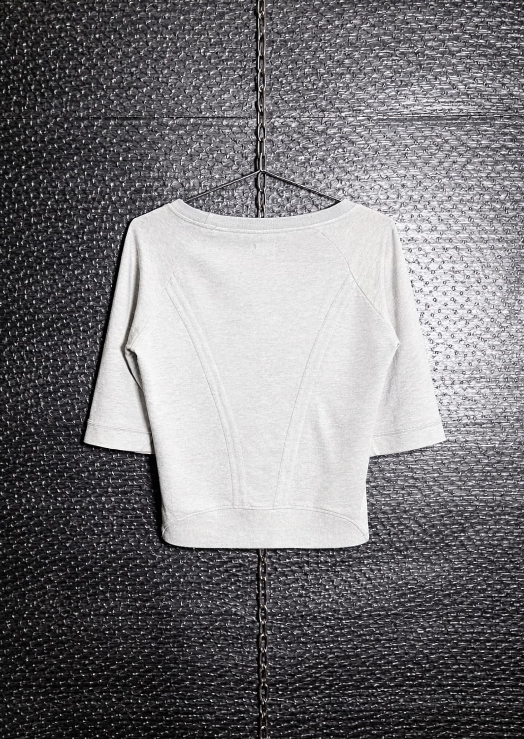 Diesel 레드플라워 크롭 스웻탑 상품이미지3