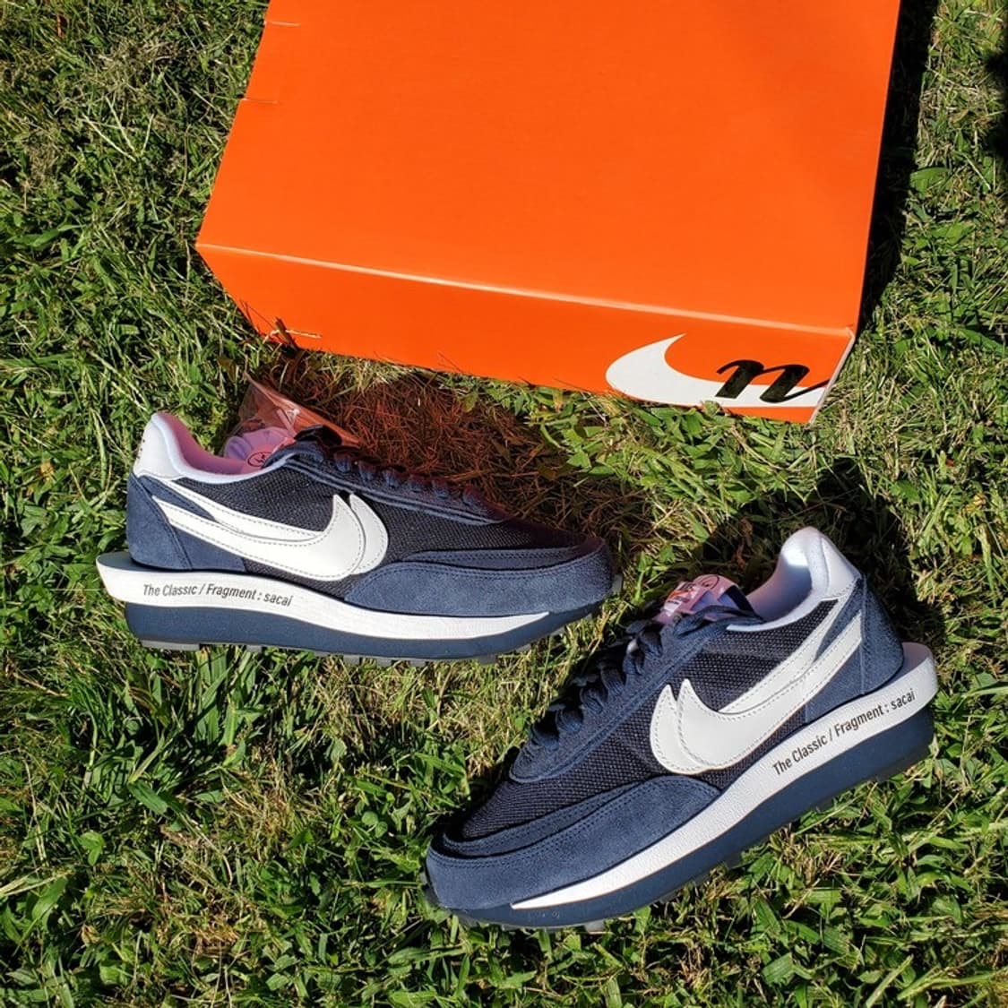 [정품] 나이키X사카이 프라그먼트 네이비 270 풀박스 상품이미지2