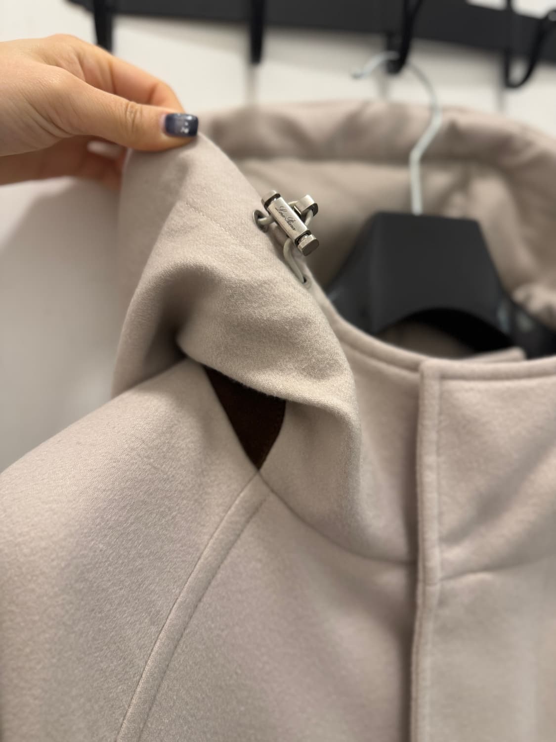 (새상품) 로로피아나 나란캐시미어 후드코트 XL 상품이미지2