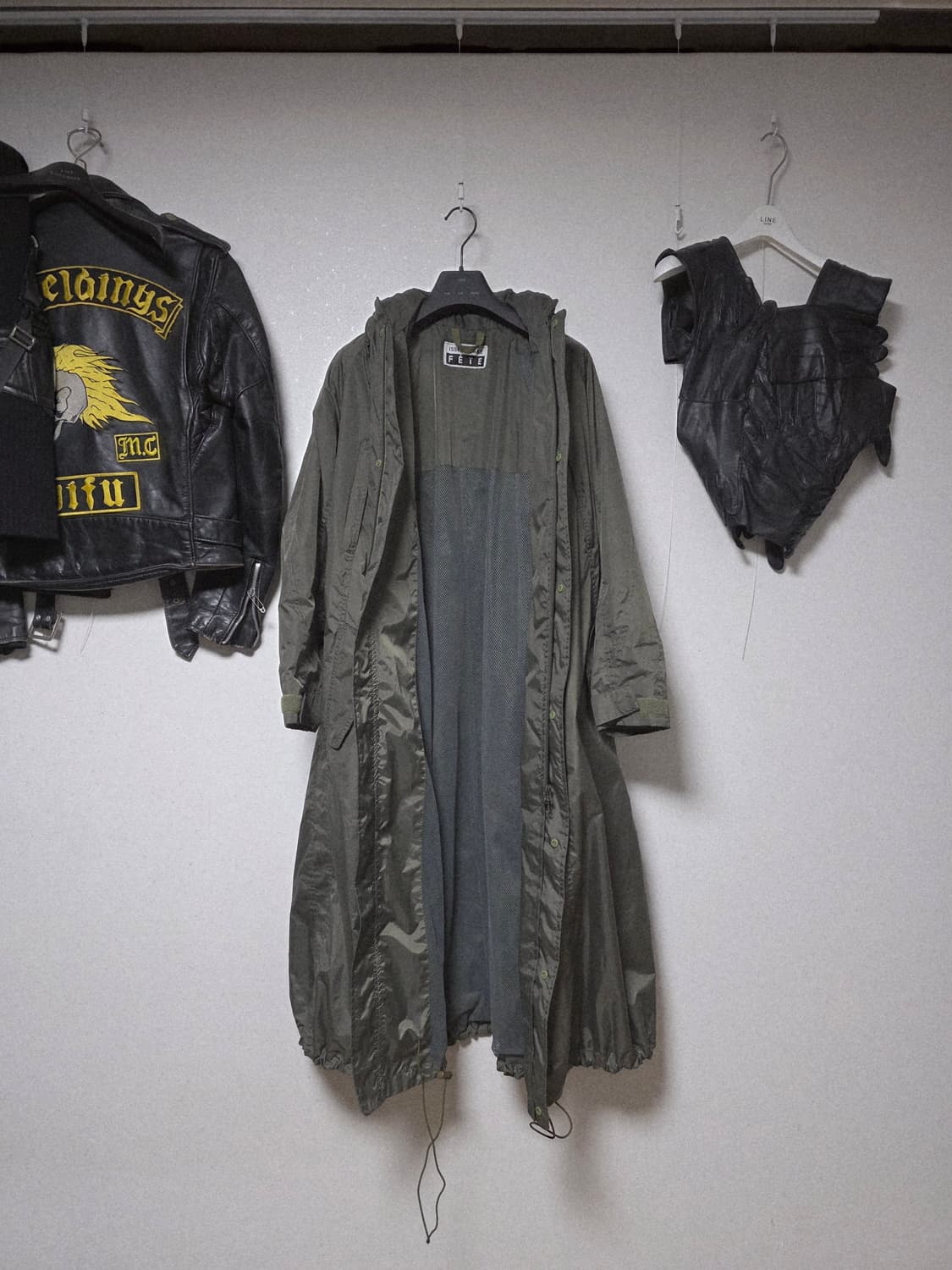 Issey Miyake fete parachute long coat 상품이미지3