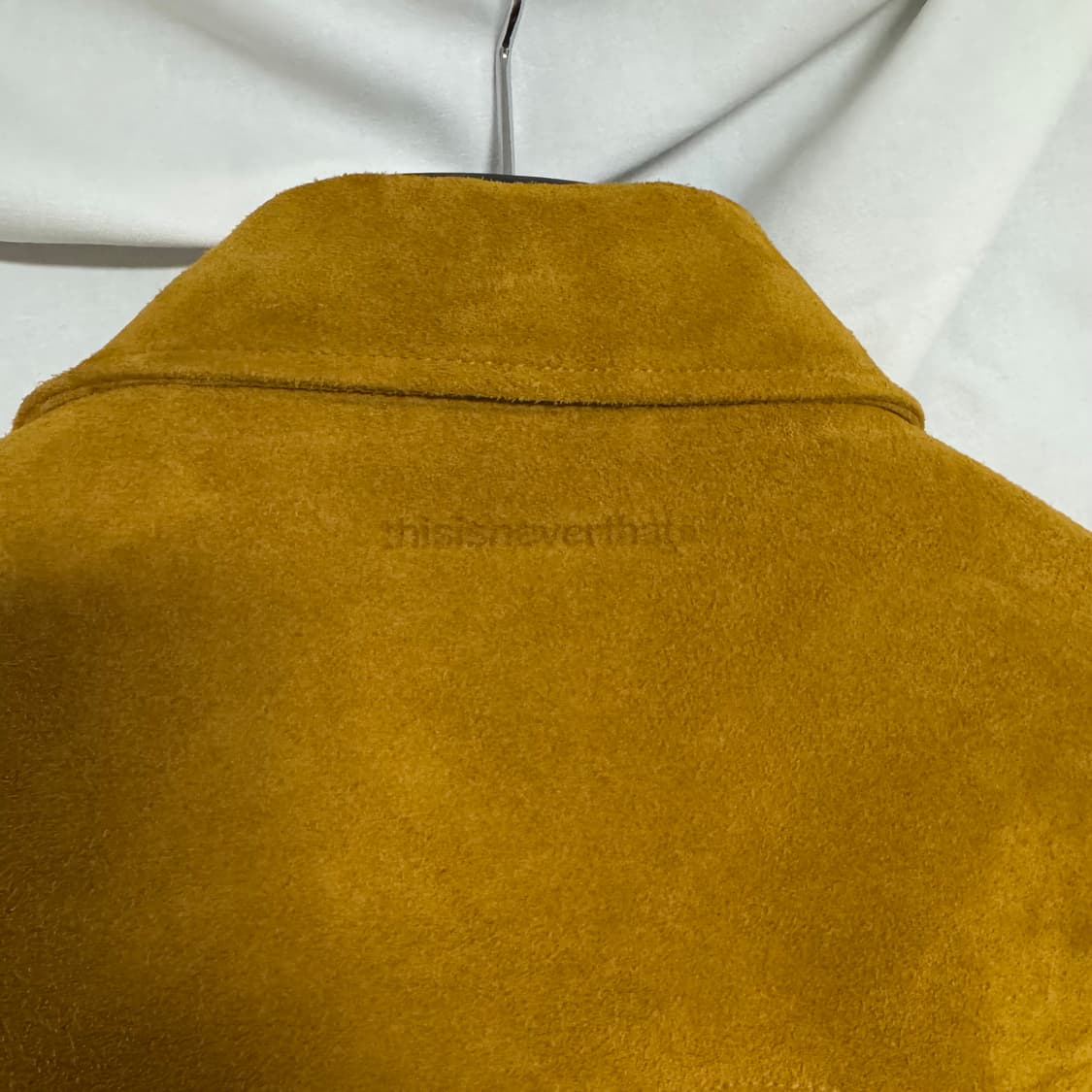 L)디스이즈네버댓 스웨이드 헤링턴 가죽자켓 상품이미지5