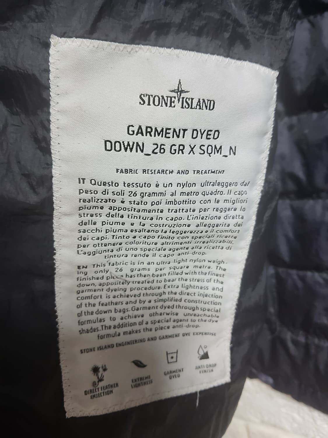 스톤아일랜드 패딩 조끼 XL 상품이미지6