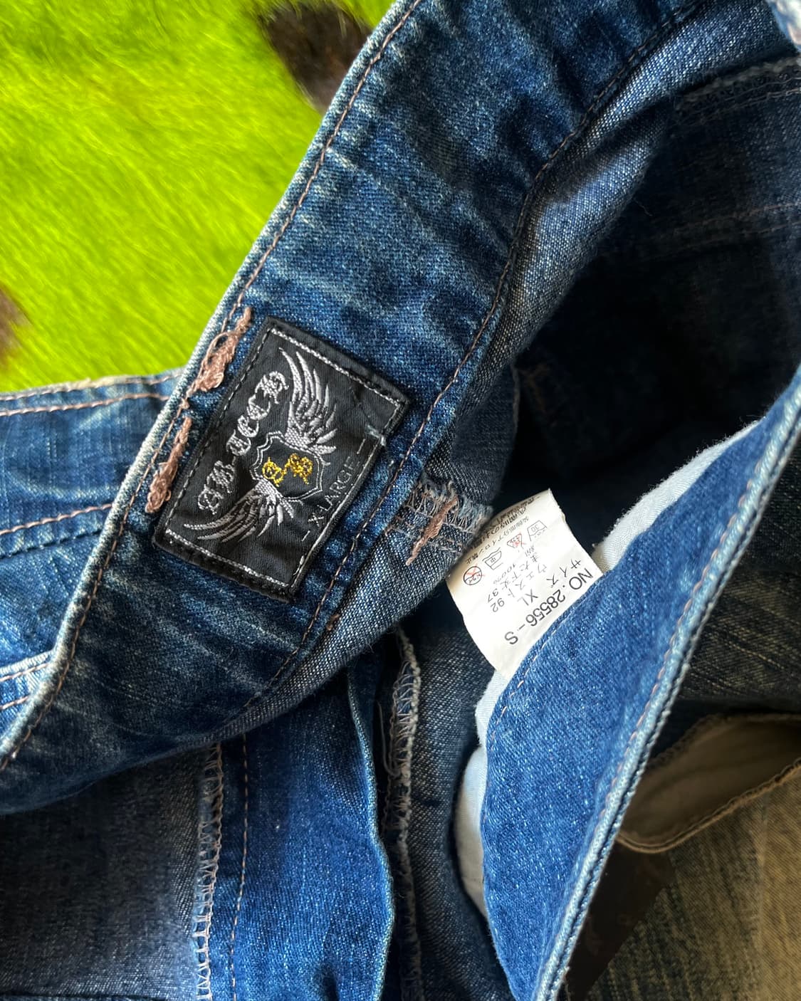 JPN Vintage Cargo Denim Bermuda Shorts 상품이미지8