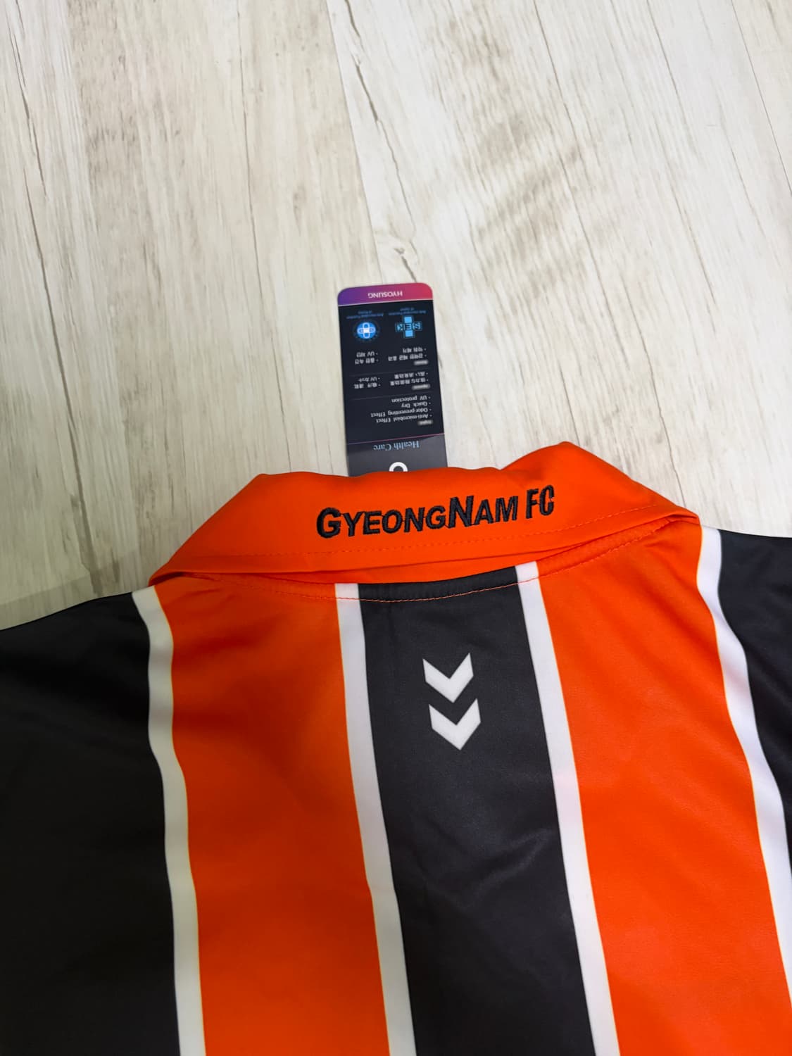 [2XL] Hummel 험멜 경남FC 축구 유니폼 새상품 상품이미지4