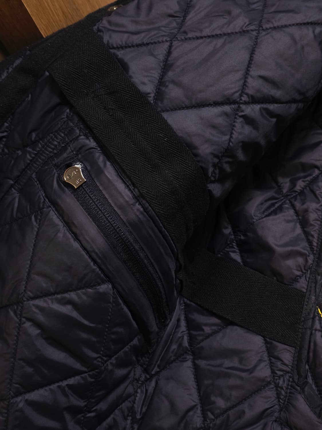 폴로 랄프로렌 퀼팅 자켓 네이비 S 상품이미지7