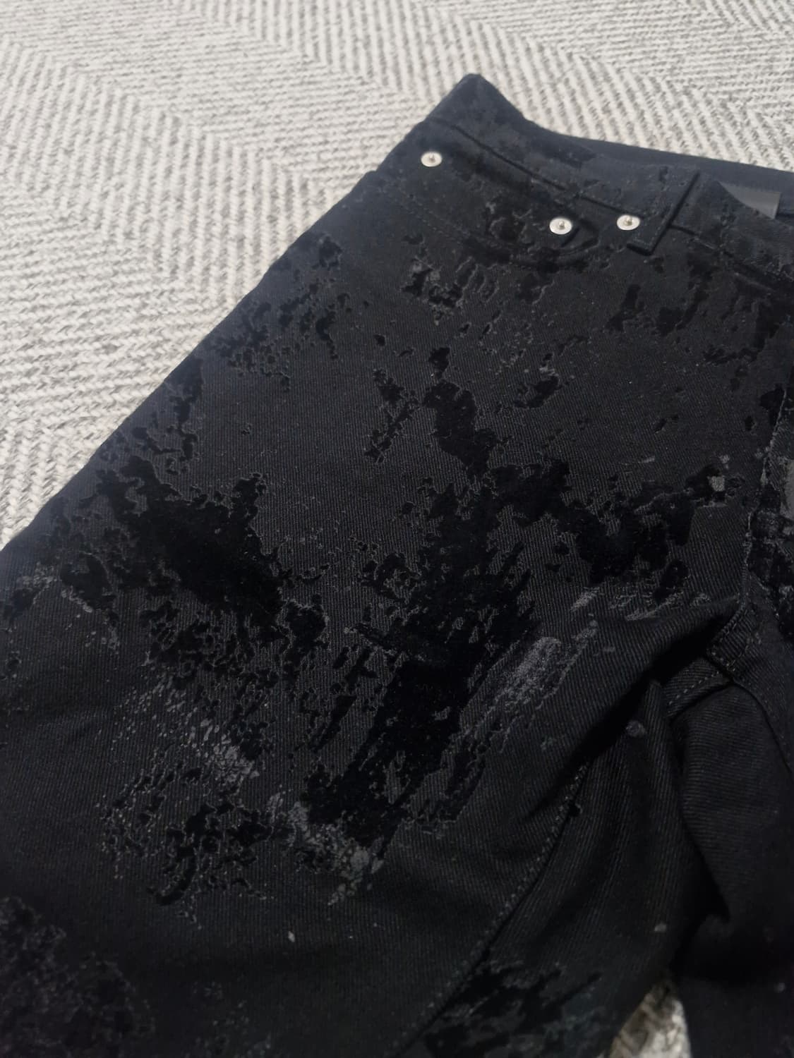 디올옴므 08 벨벳 코팅 진 30사이즈 상품이미지2