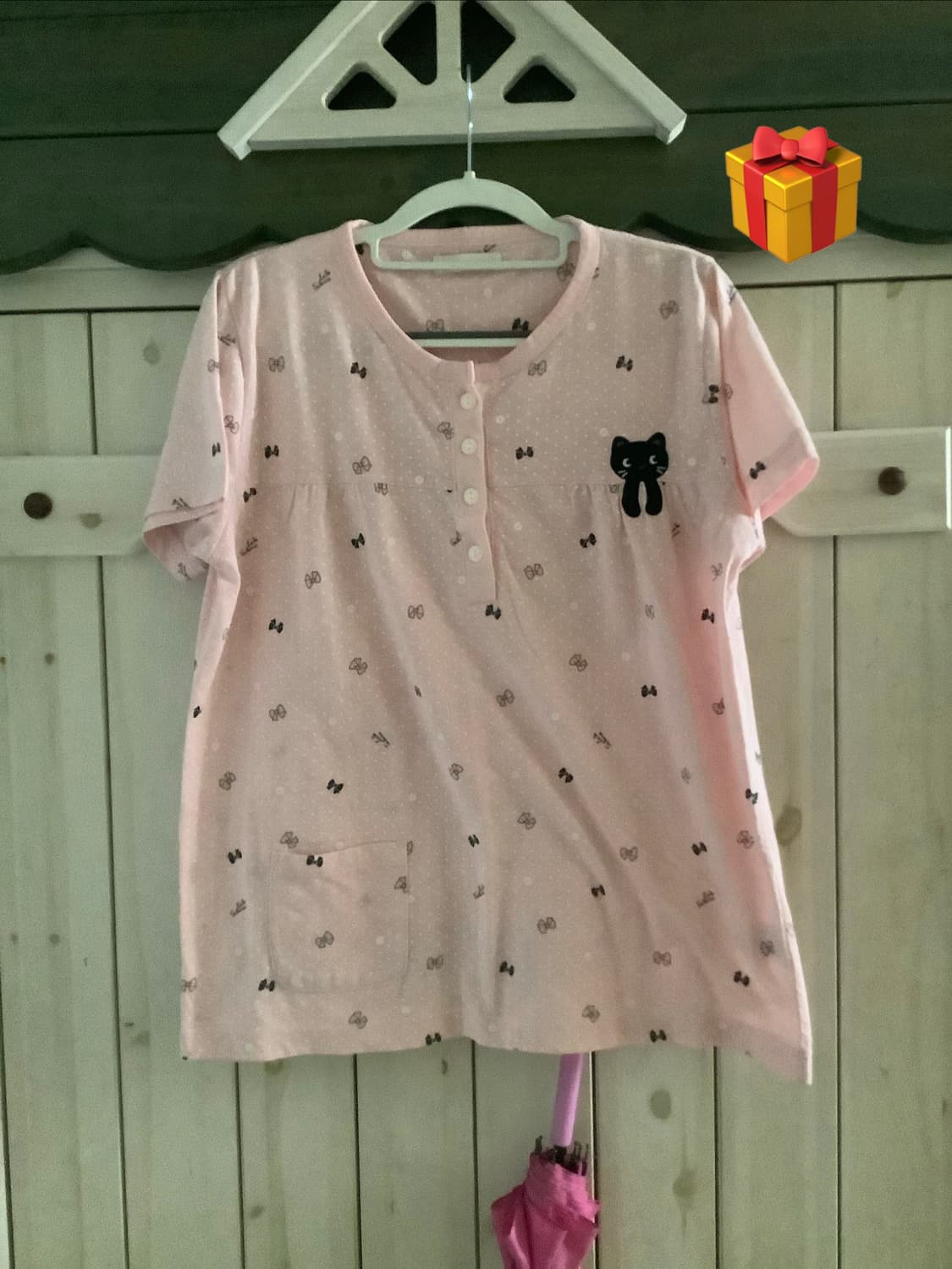 Checkered shirt, short-sleeved shirt, 🎁 상품이미지6