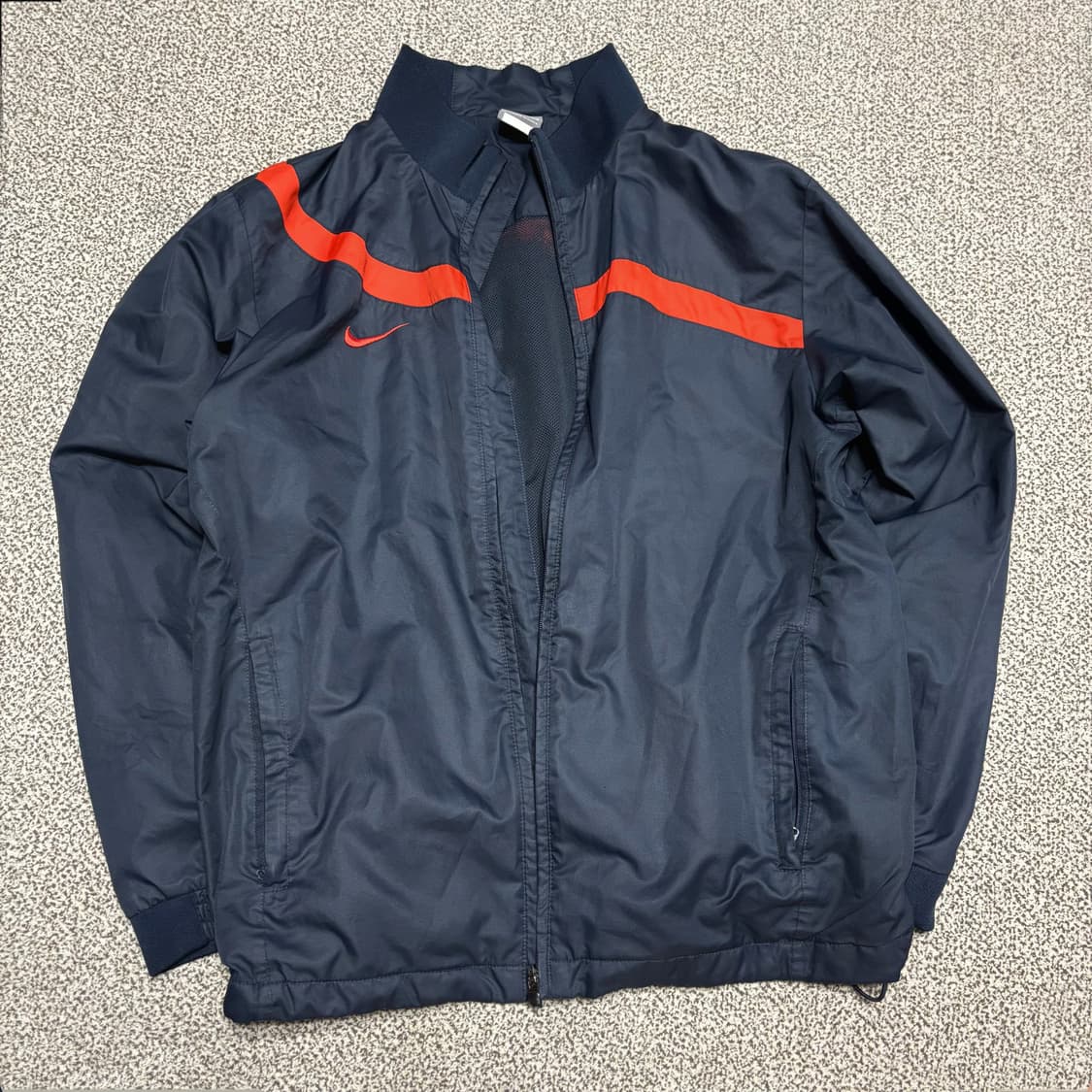 [택포] Nike 90's 나이키 올드스쿨 스우시 웜업 바람막이 [A] 상품이미지1