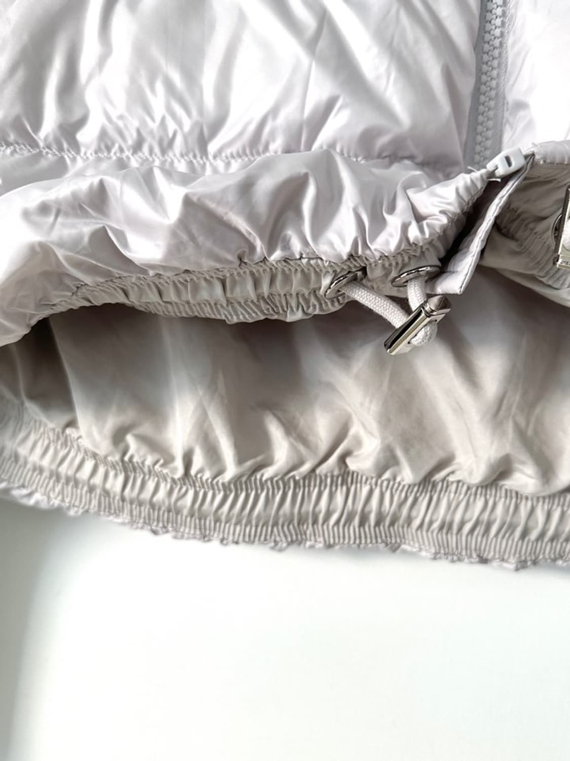 Warm hoody knit padding / light grey 상품이미지4