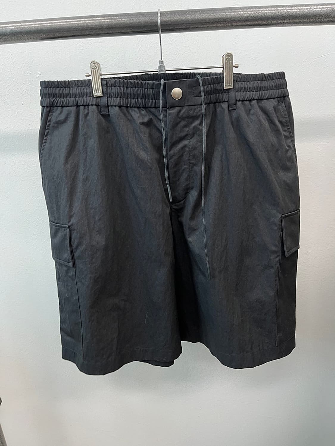 34-36) 솔리드옴므 나일론 카고 숏츠  상품이미지2