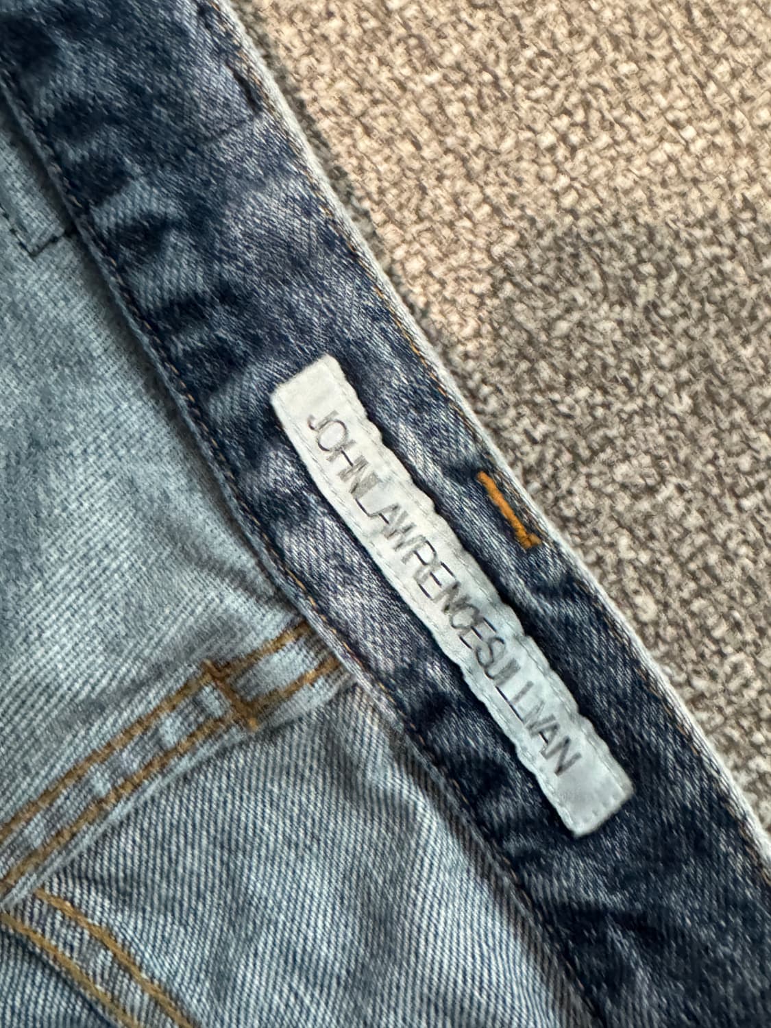 존 로렌스 설리반 슬래시 부츠컷 플레어 데님 팬츠 46 상품이미지2