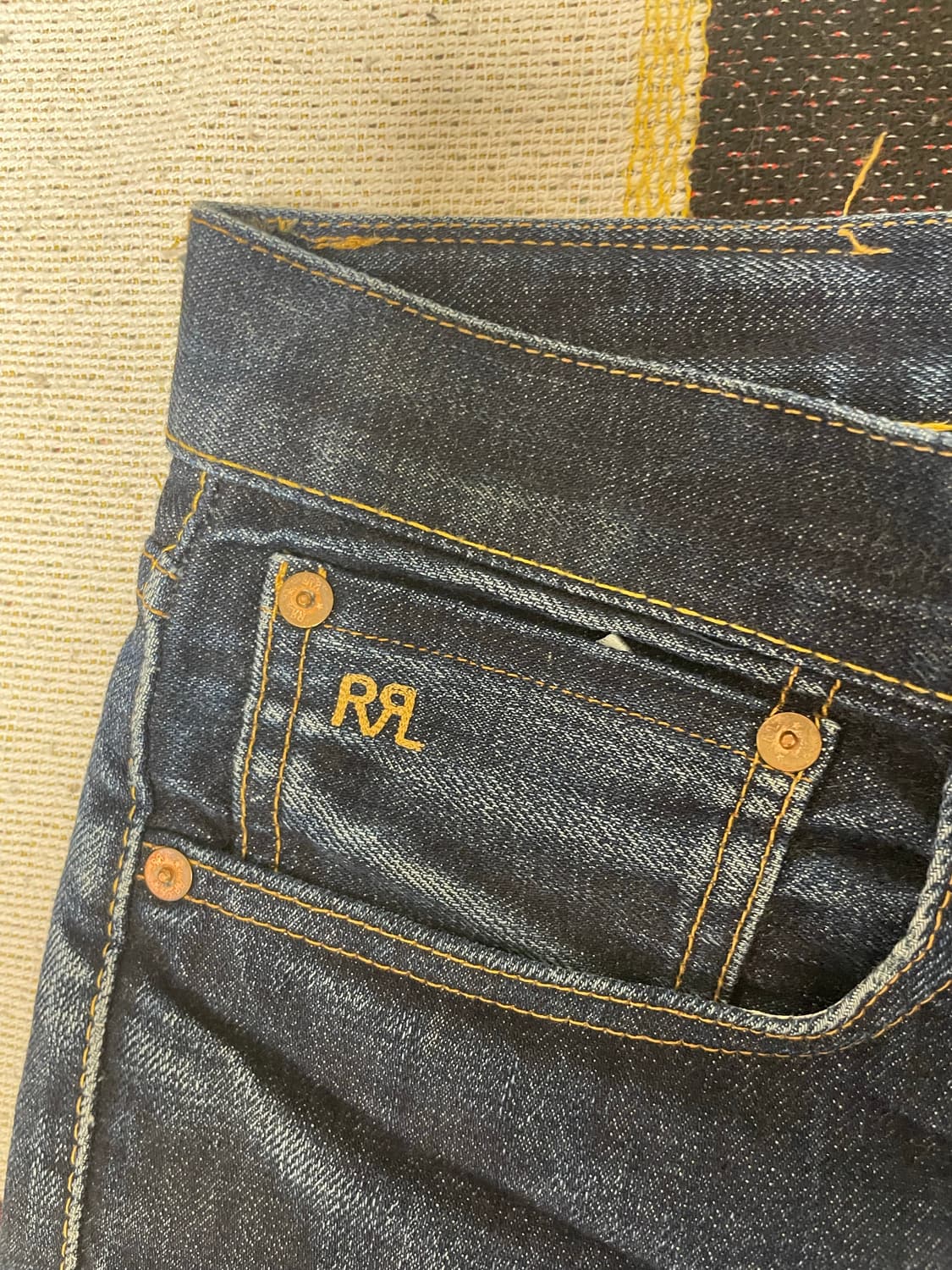 RRL 슬림핏 데님 (32x32) 상품이미지4