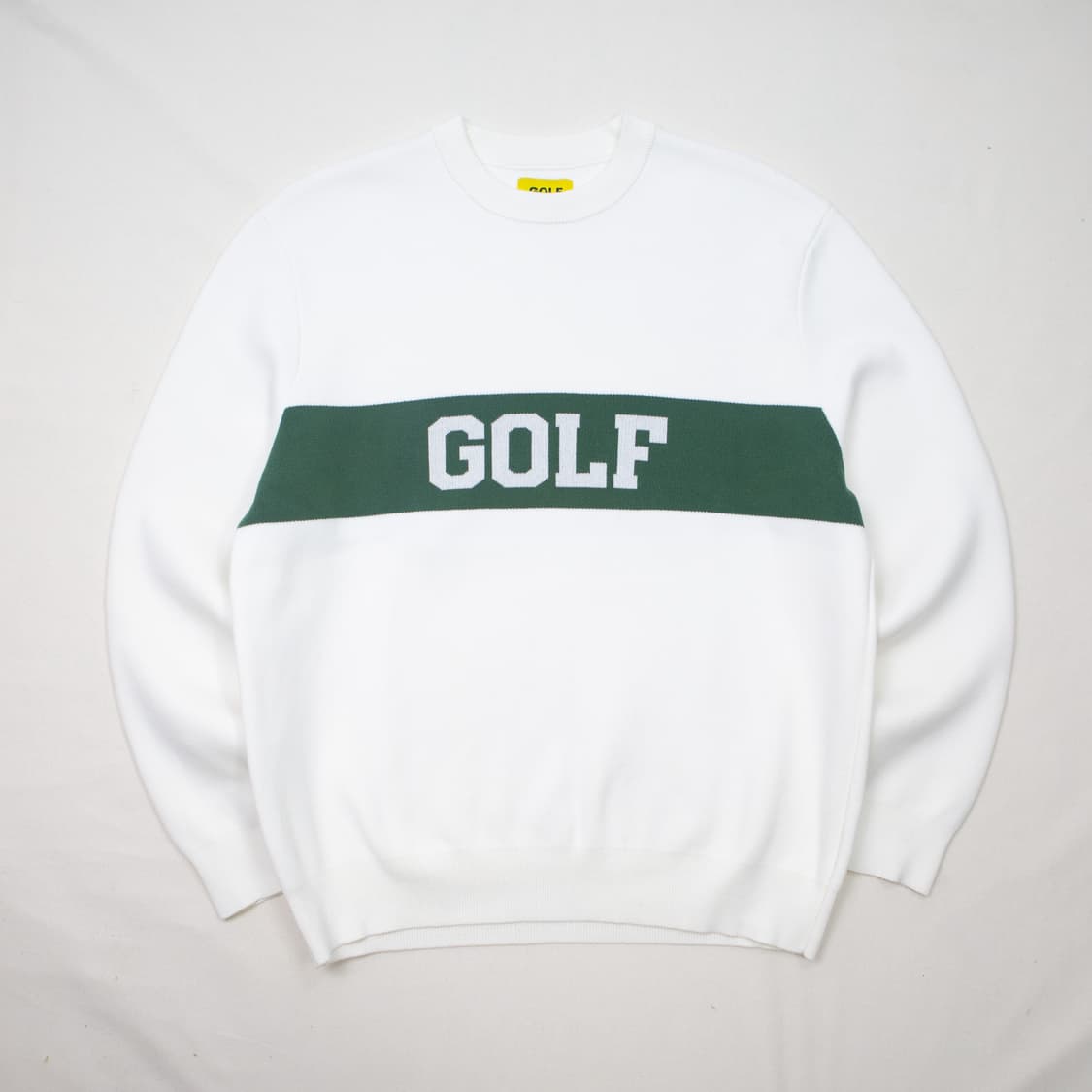 22FW 골프왕 컬리지 로고 니트 스웨터 상품이미지1
