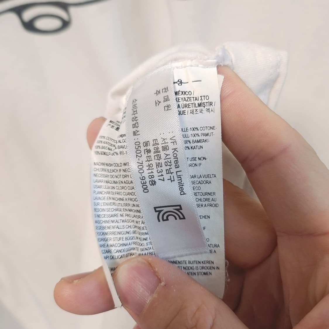 [XL] 반스 프린팅 반팔티 상품이미지4