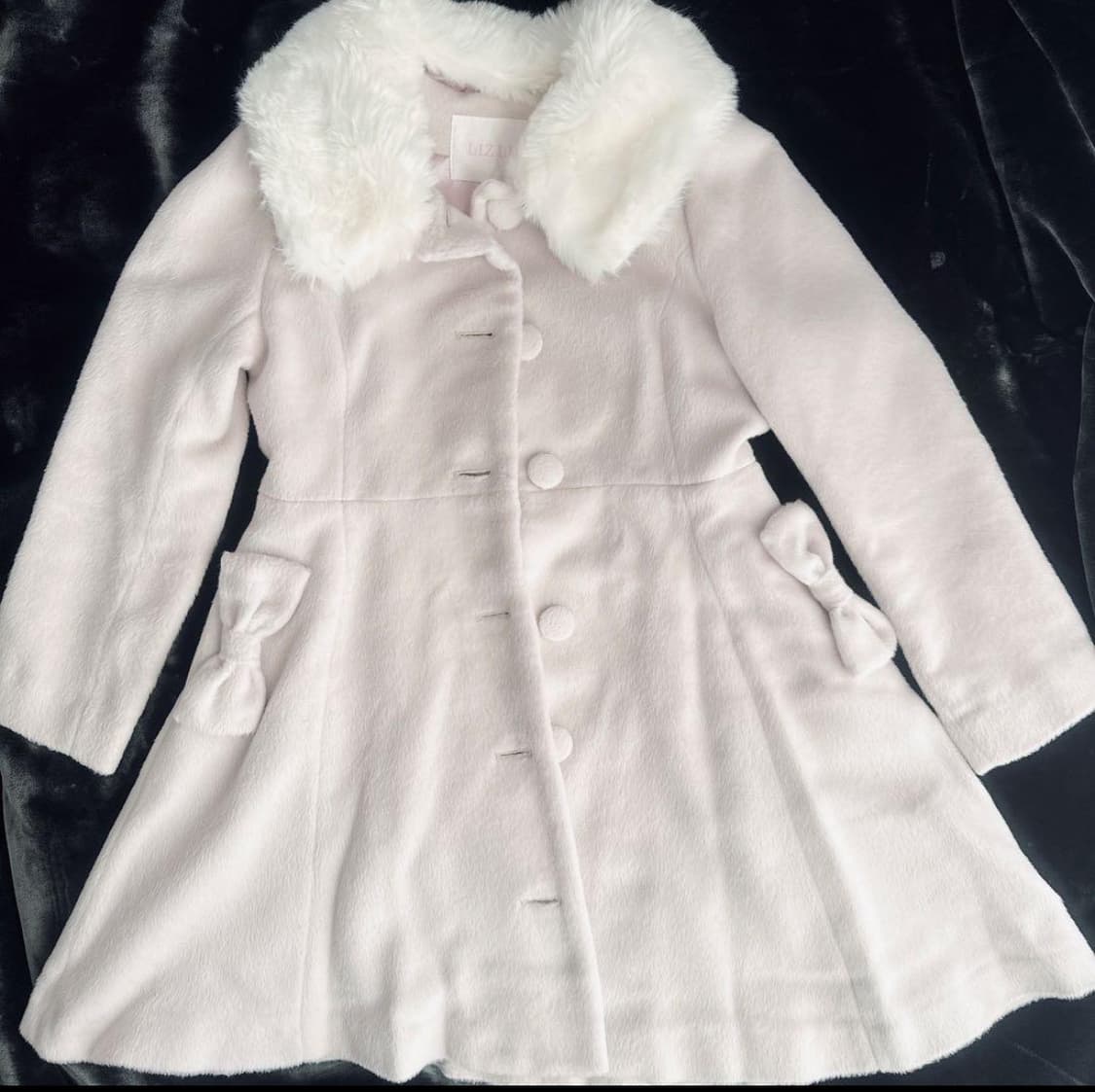 리즈리사 퍼 핑크 모피코트 히메갸루 상품이미지1