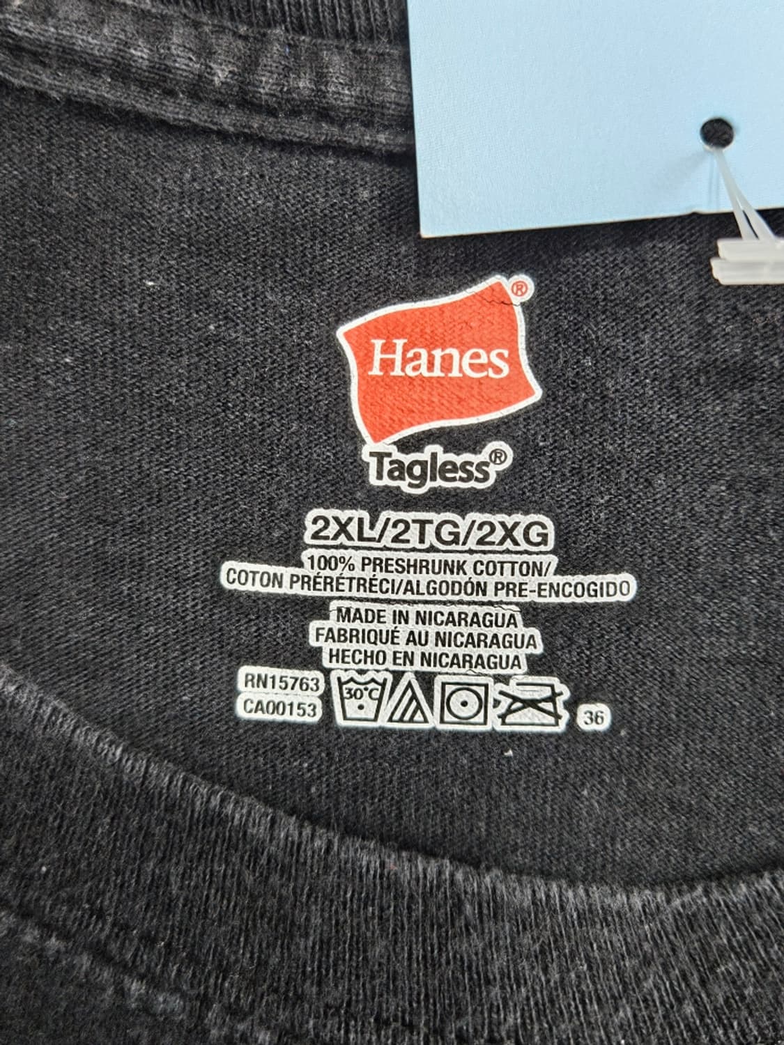 HANES 패스트 언더 카 프린팅 반팔 티셔츠 ( 2XL )/ 11698 상품이미지6