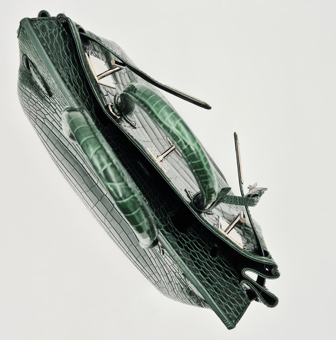 콜롬보 40 크로커 토트백 그린 점보 상품이미지7