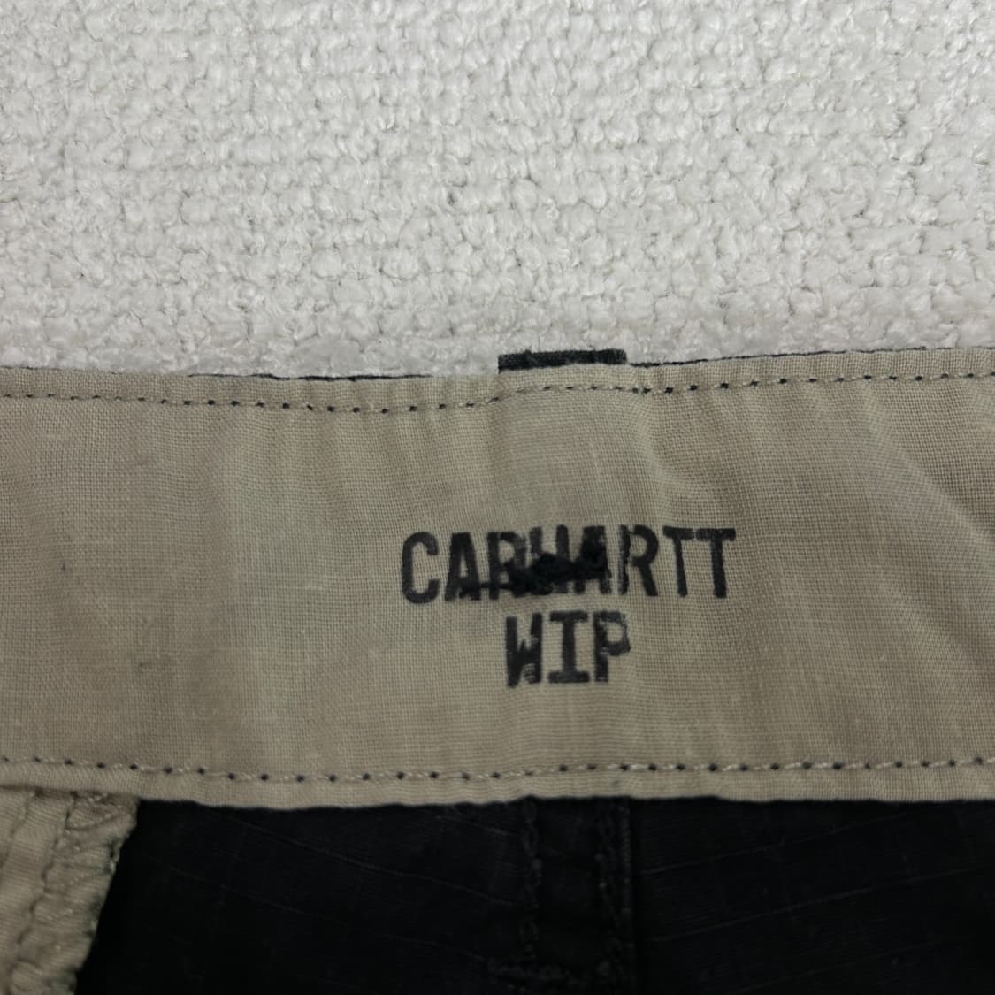 칼하트 블랙 카고 바지 33 상품이미지2