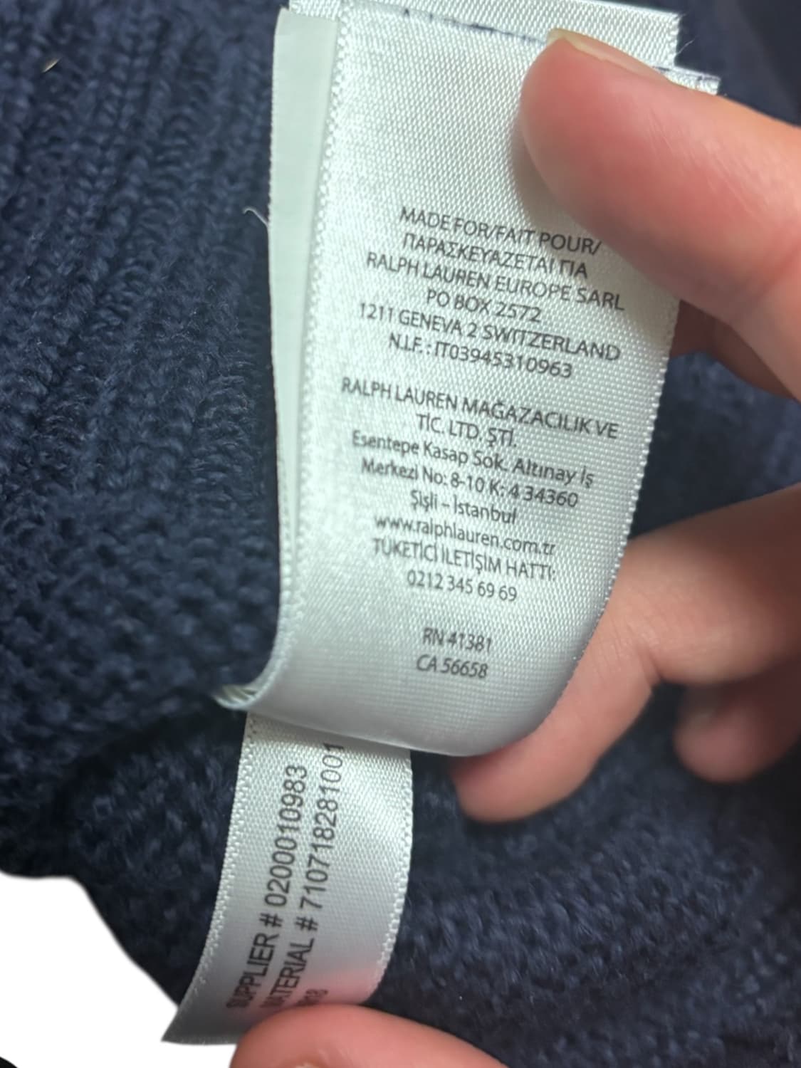 폴로 랄프로렌 성조기 니트  상품이미지9