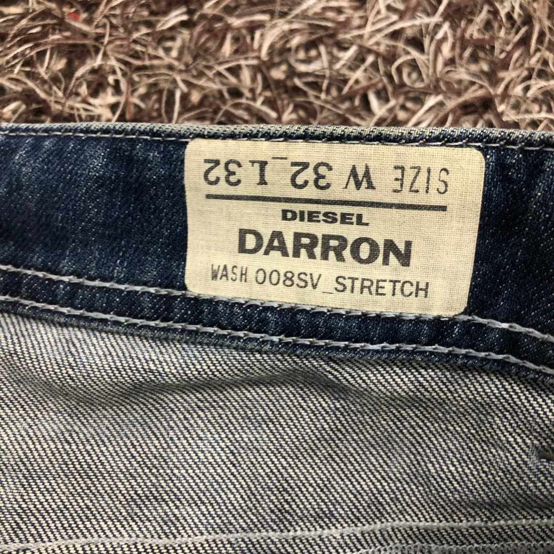 디젤 Darron 워싱 디스 데님 팬츠 상품이미지8