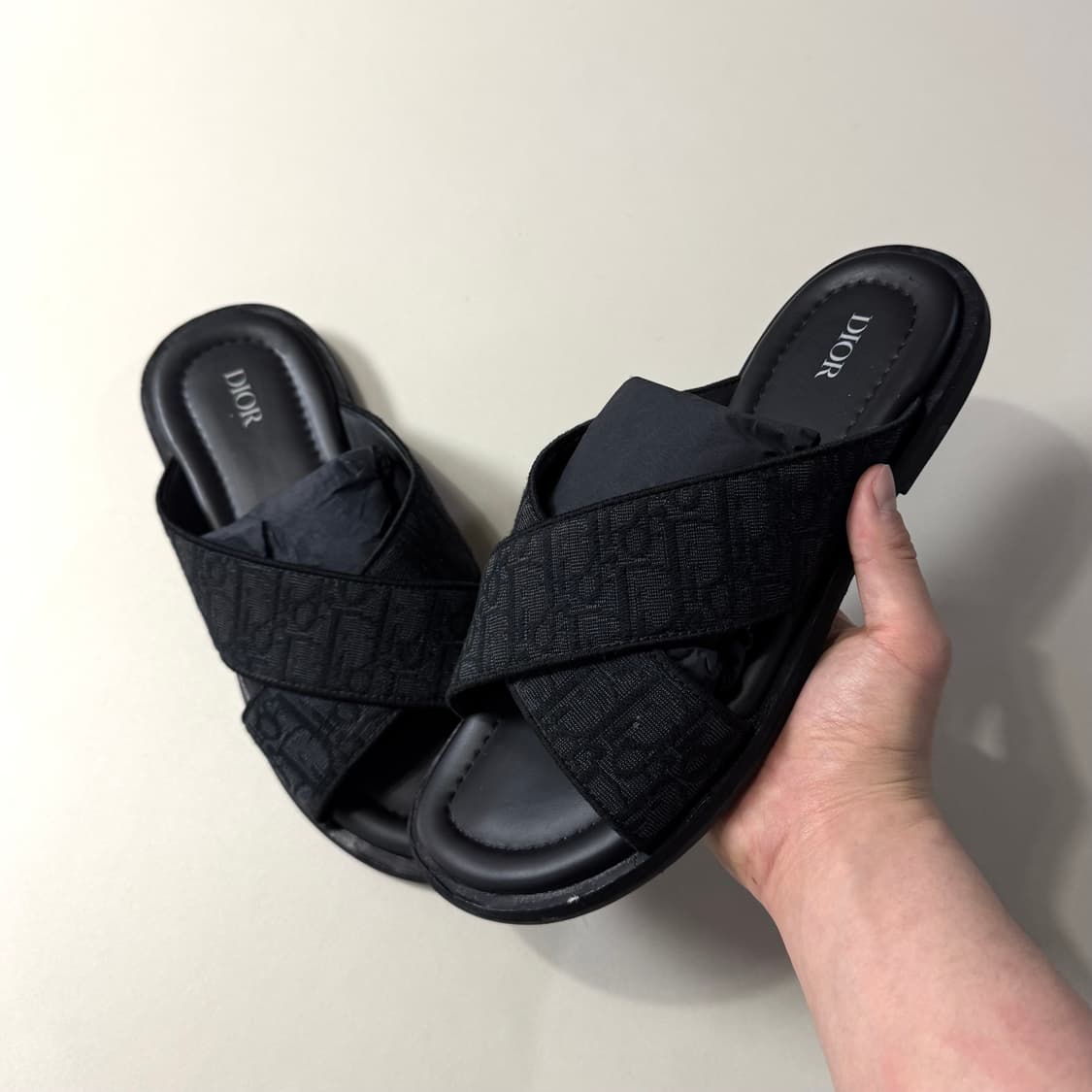 [백화점판/당일출고]디올 오블리크 알리아스 슬리퍼 상품이미지6
