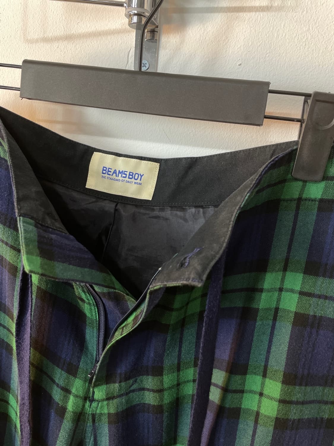 빔즈 보이 타탄 체크 파마자  상품이미지8