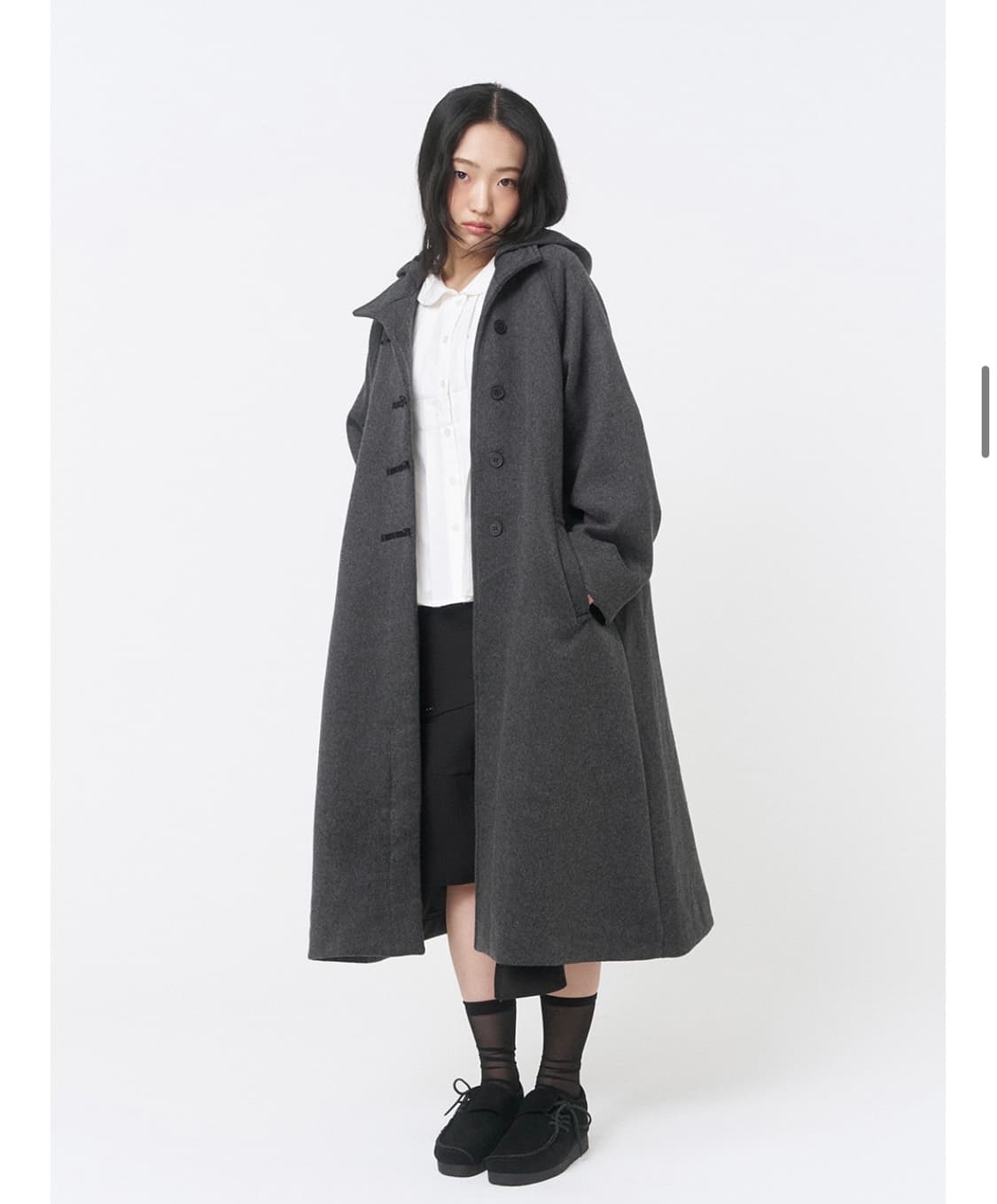 미세키서울 후드 코트 상품이미지3