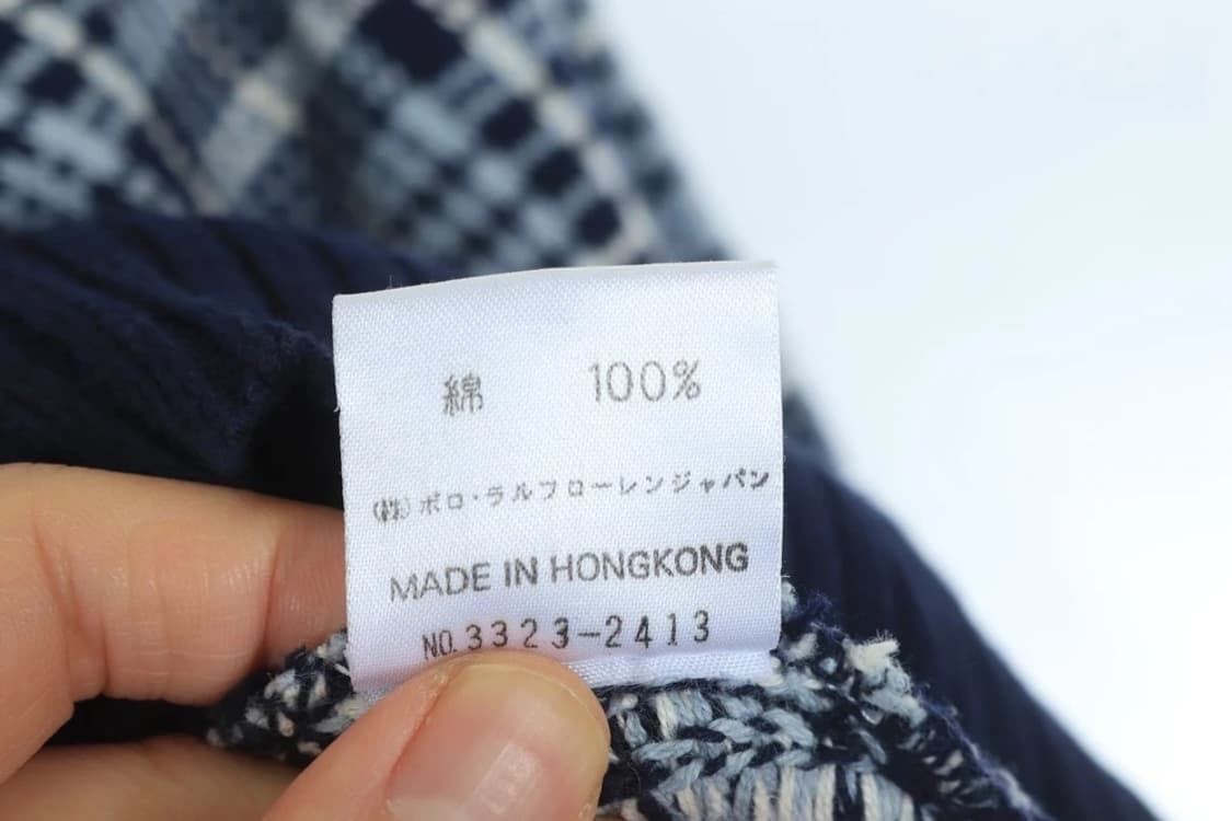 폴로 체크 니트 상품이미지5