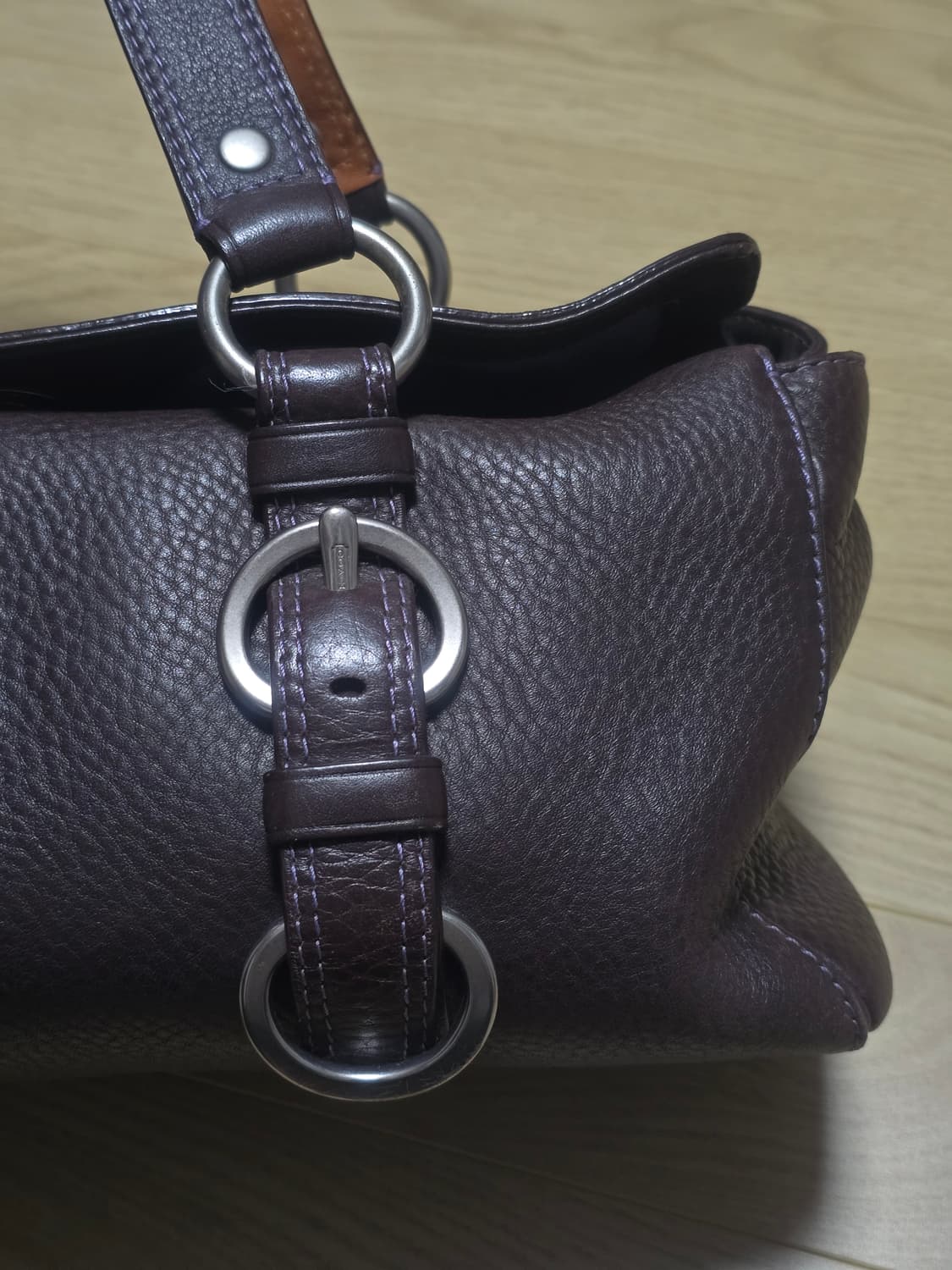 Coach 코치 페블레더 사첼 미니 보스턴백  상품이미지6