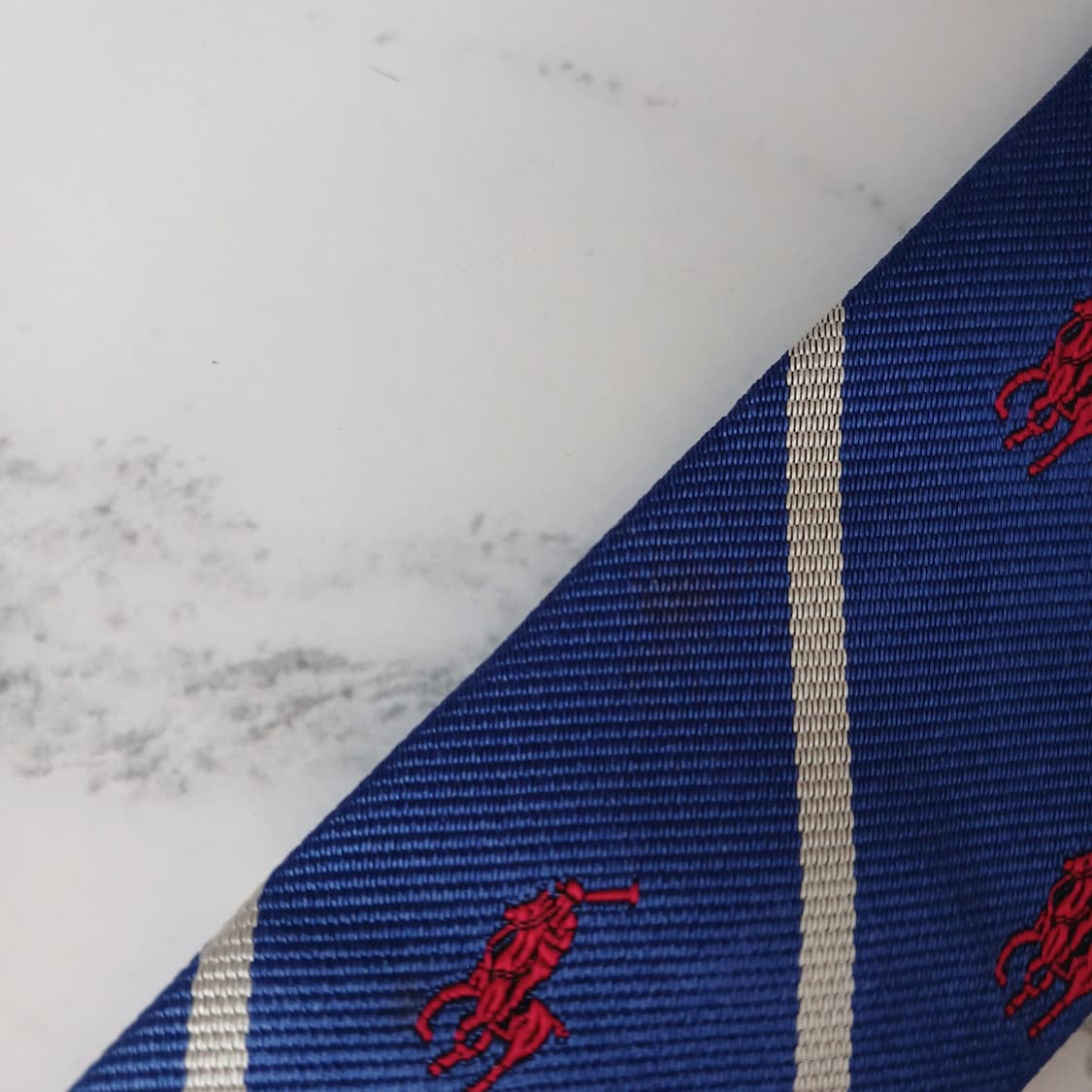 폴로 랄프로렌 스트라이프 포니 자수 넥타이 9.0cm A등급 E8759
 상품이미지9